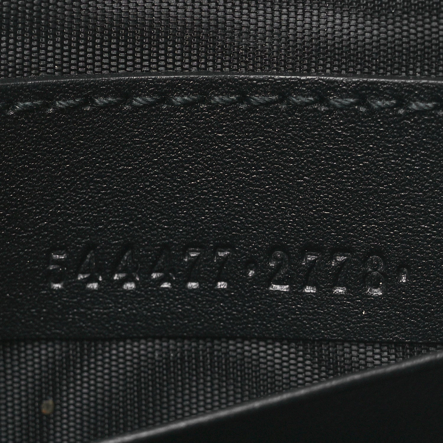 Microguccissima Clutch Black