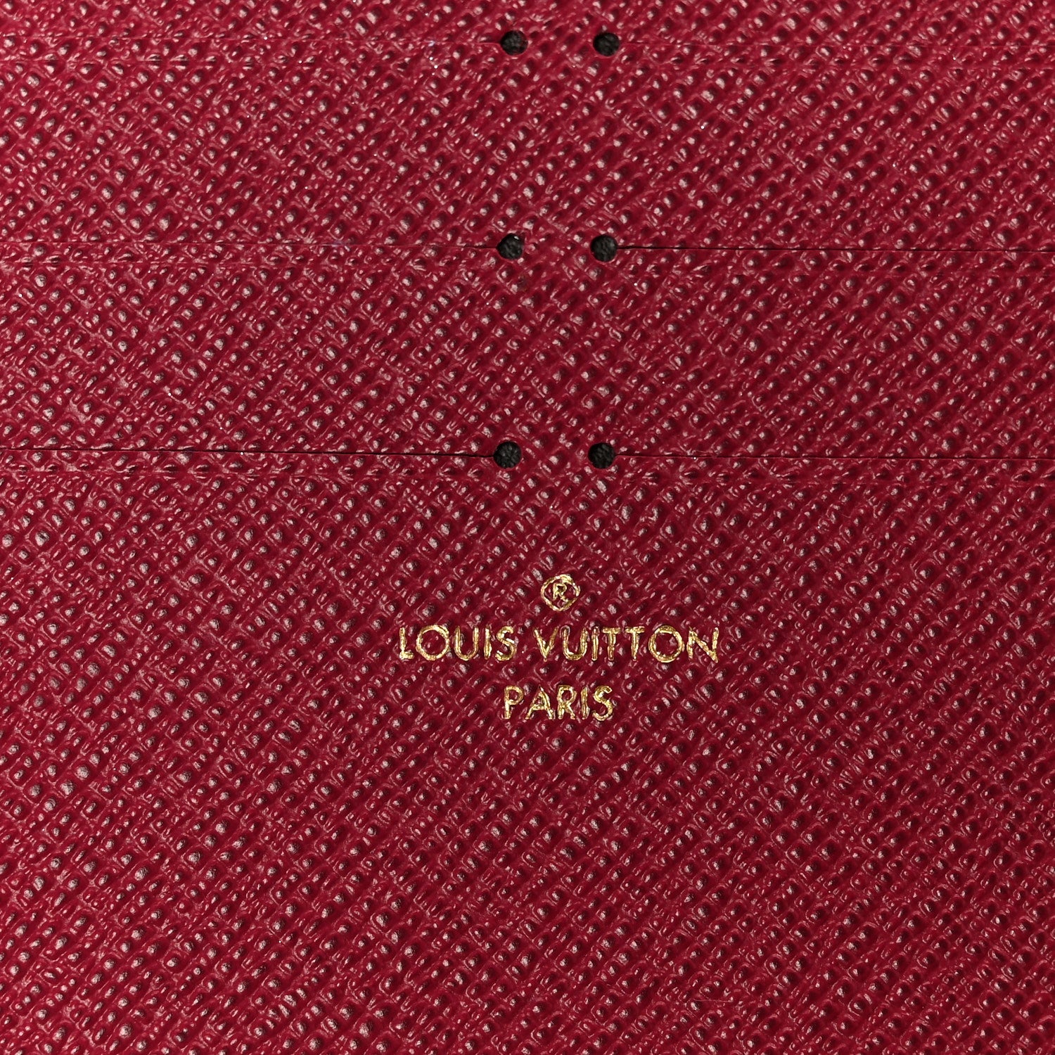 Monogram Pochette Felicie Chain Wallet Fuchsia