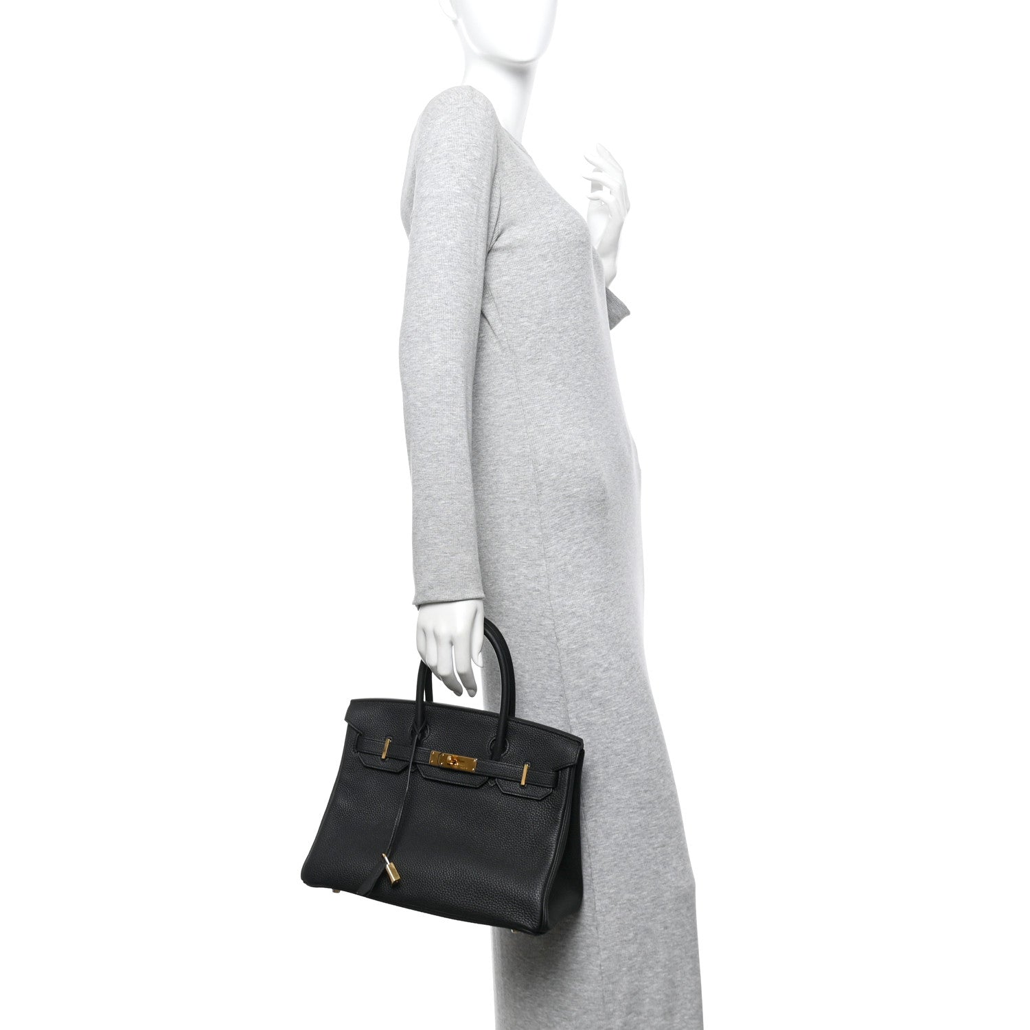 Togo Birkin 30 Black