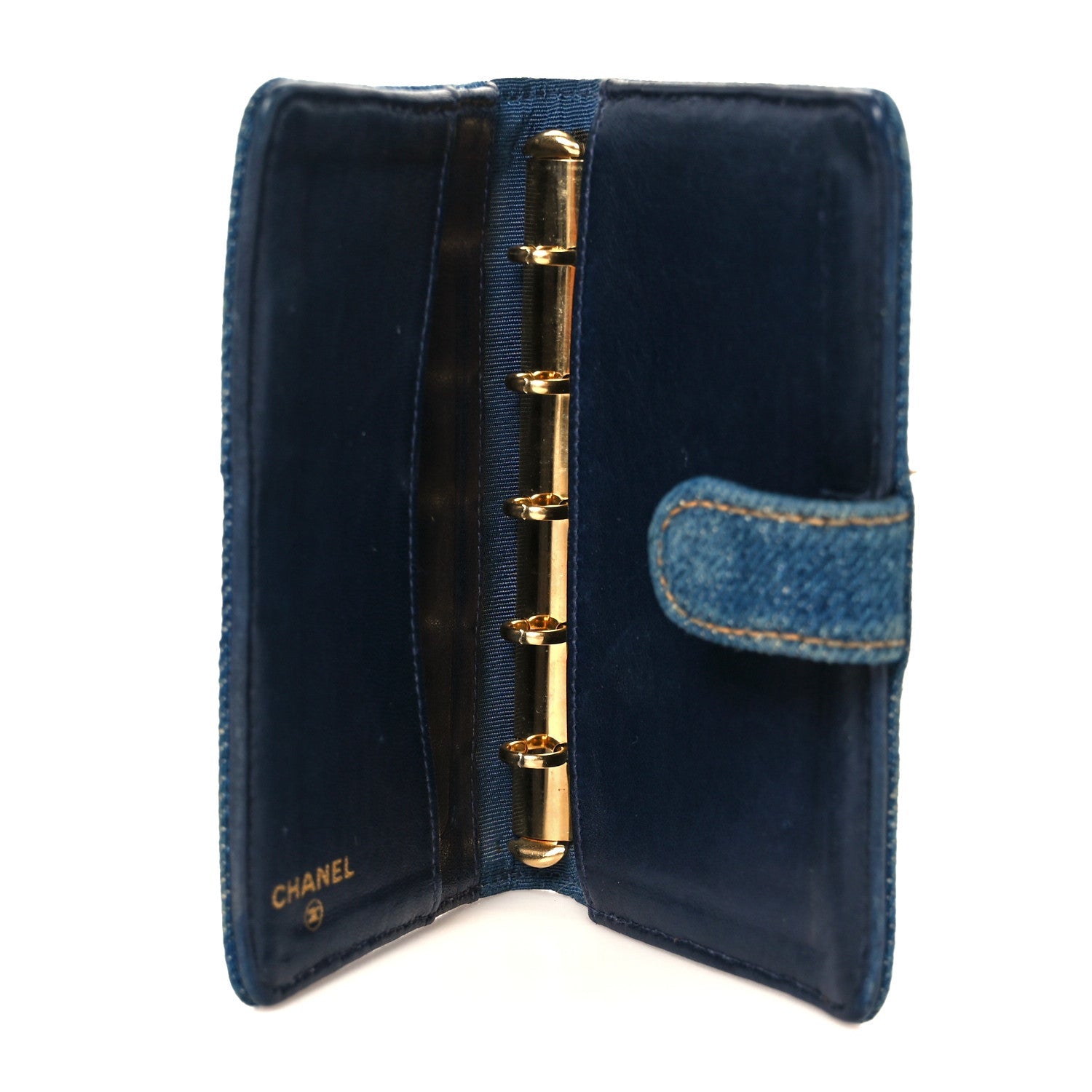 Denim CC Small Notebook Agenda Blue
