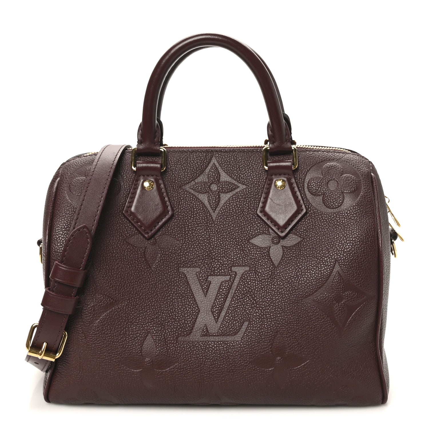 Empreinte Monogram Giant Speedy Bandouliere 25 Wine