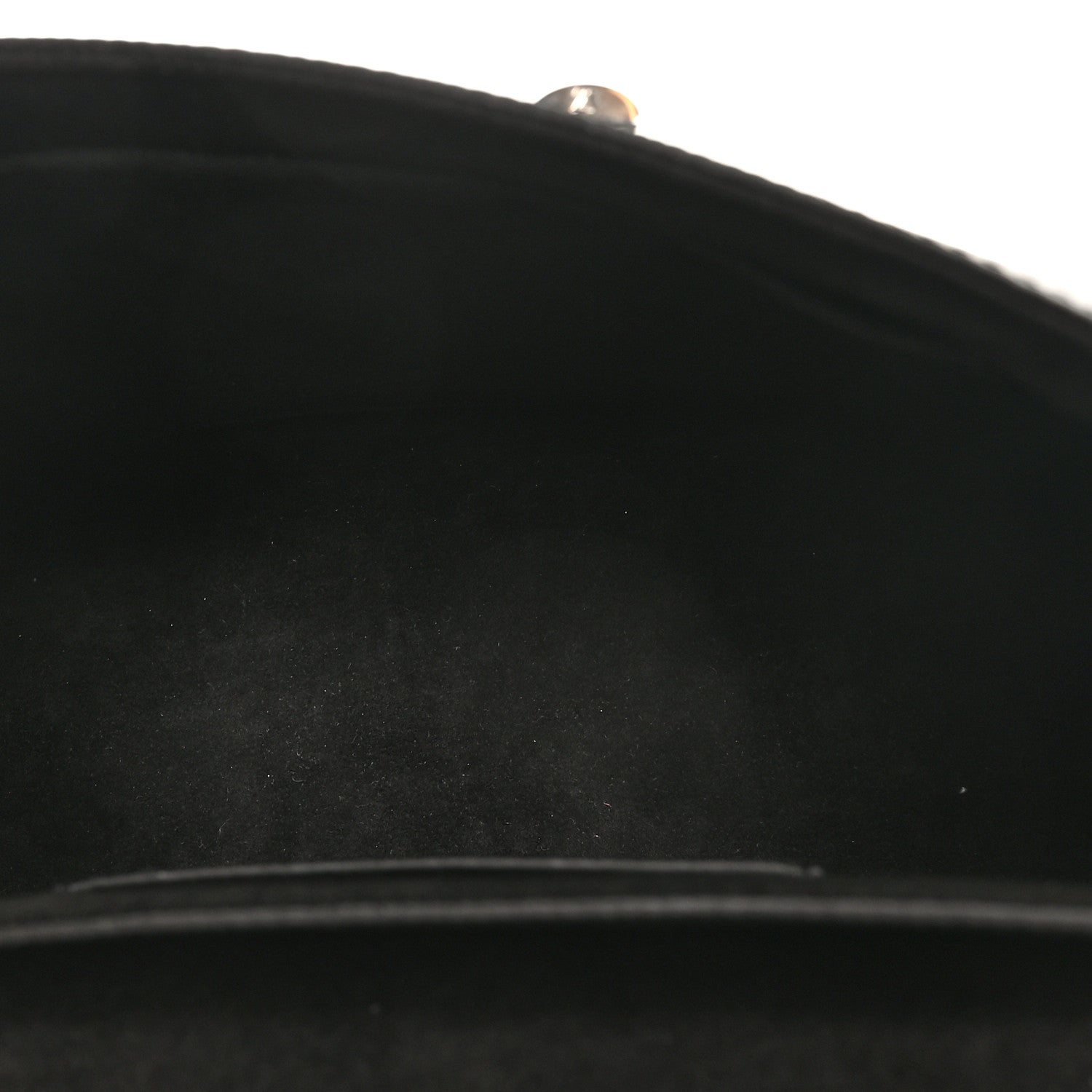 Epi Studded Mirror Twist Shoulder Bag MM Black