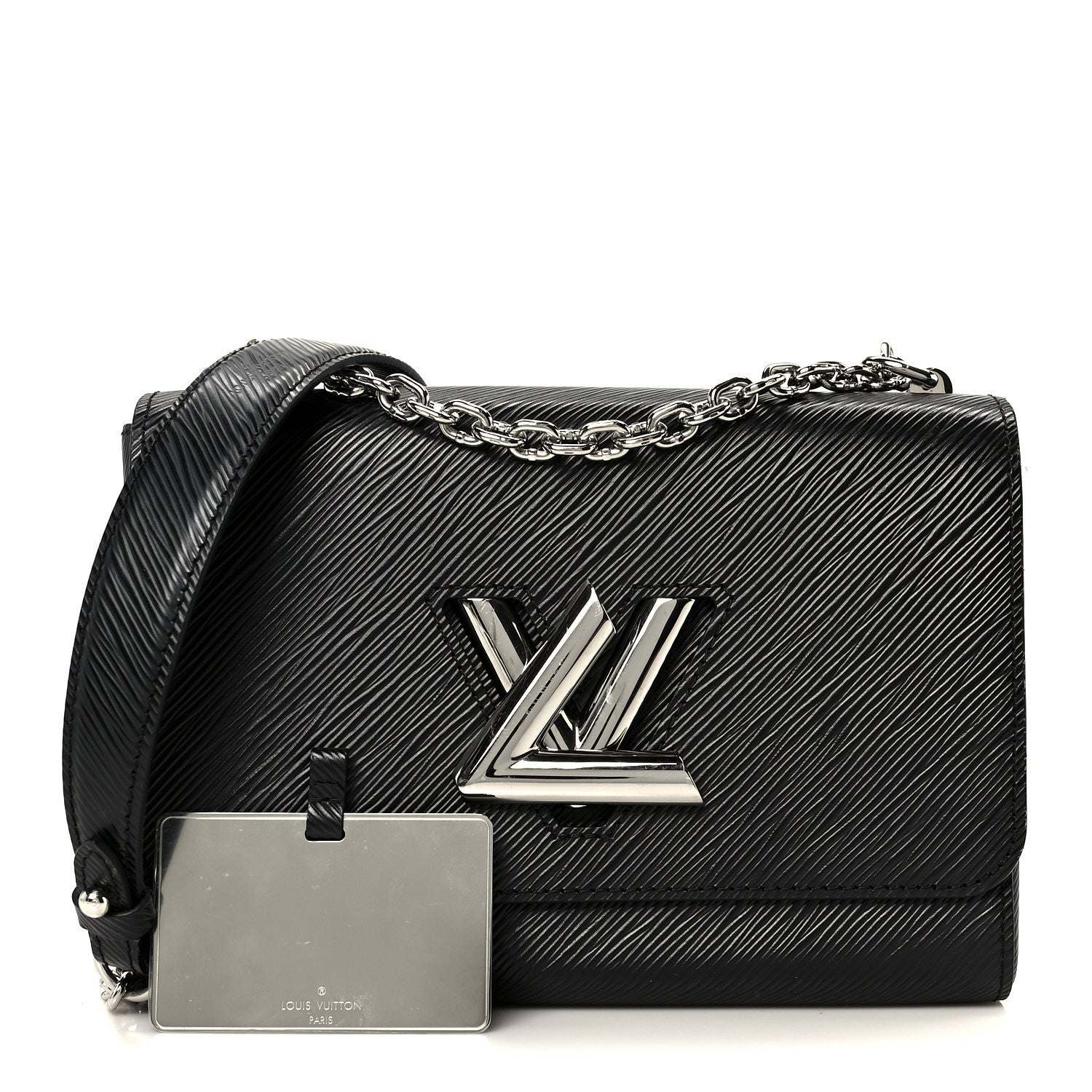 Epi Twist Shoulder Bag MM Black
