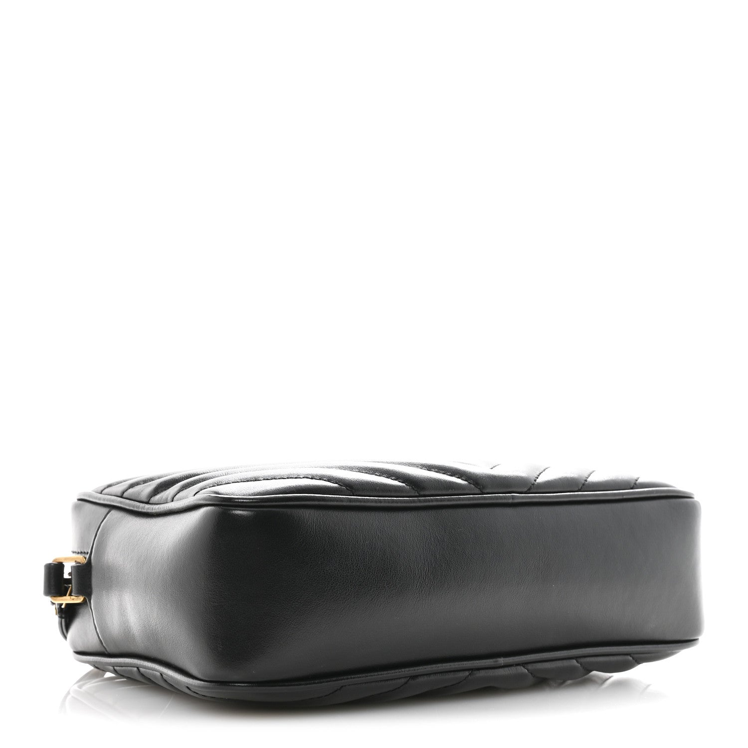 Calfskin Matelasse Monogram Lou Camera Bag Black