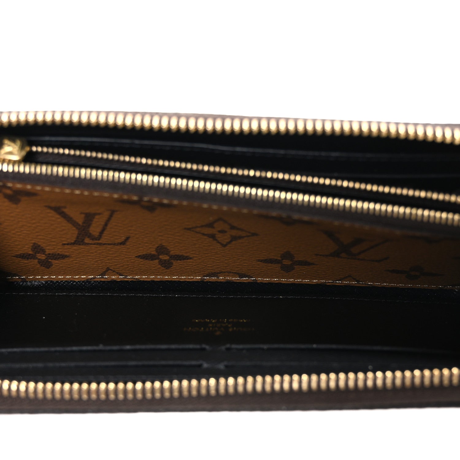 Reverse Monogram Clemence Wallet