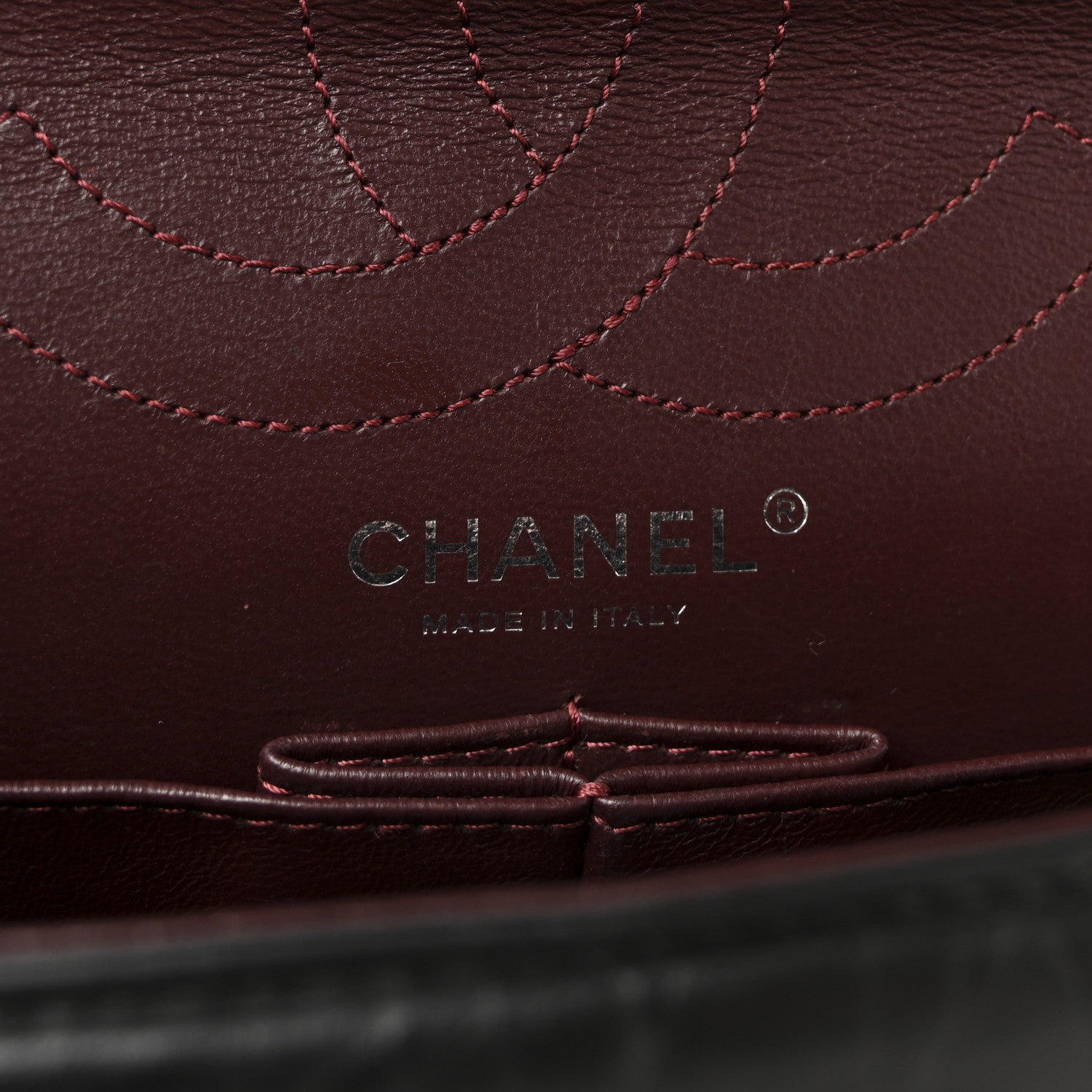 Aged Calfskin Quilted 2.55 Reissue 226 Flap Black