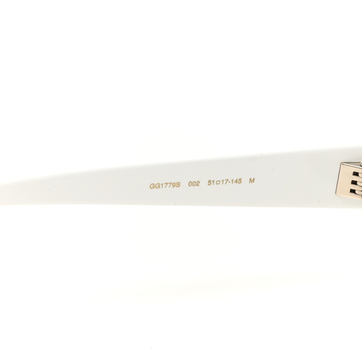 Acetate Sunglasses GG1779S White