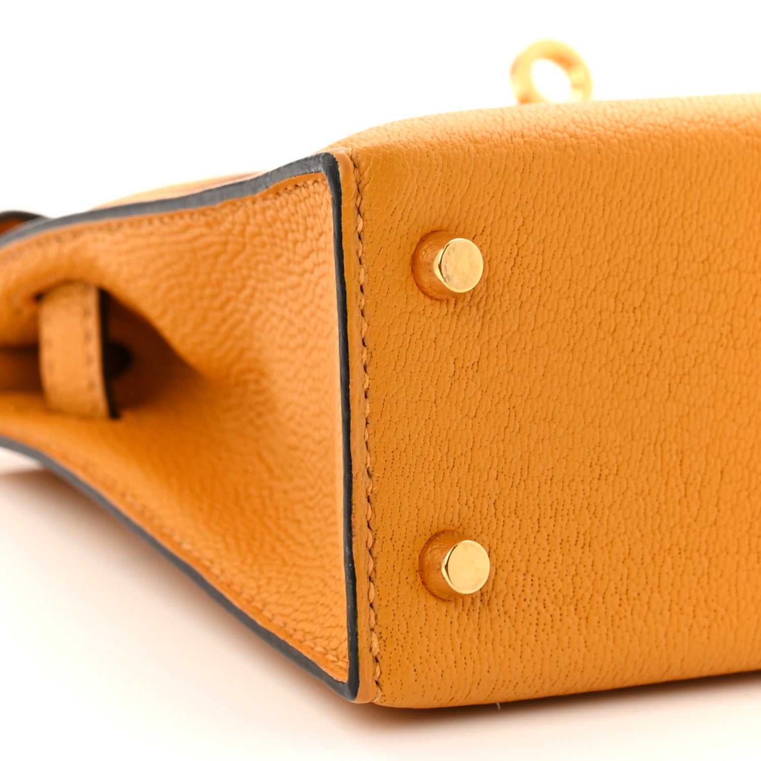 Chevre Mysore Mini Kelly Sellier 20 Jaune D'or