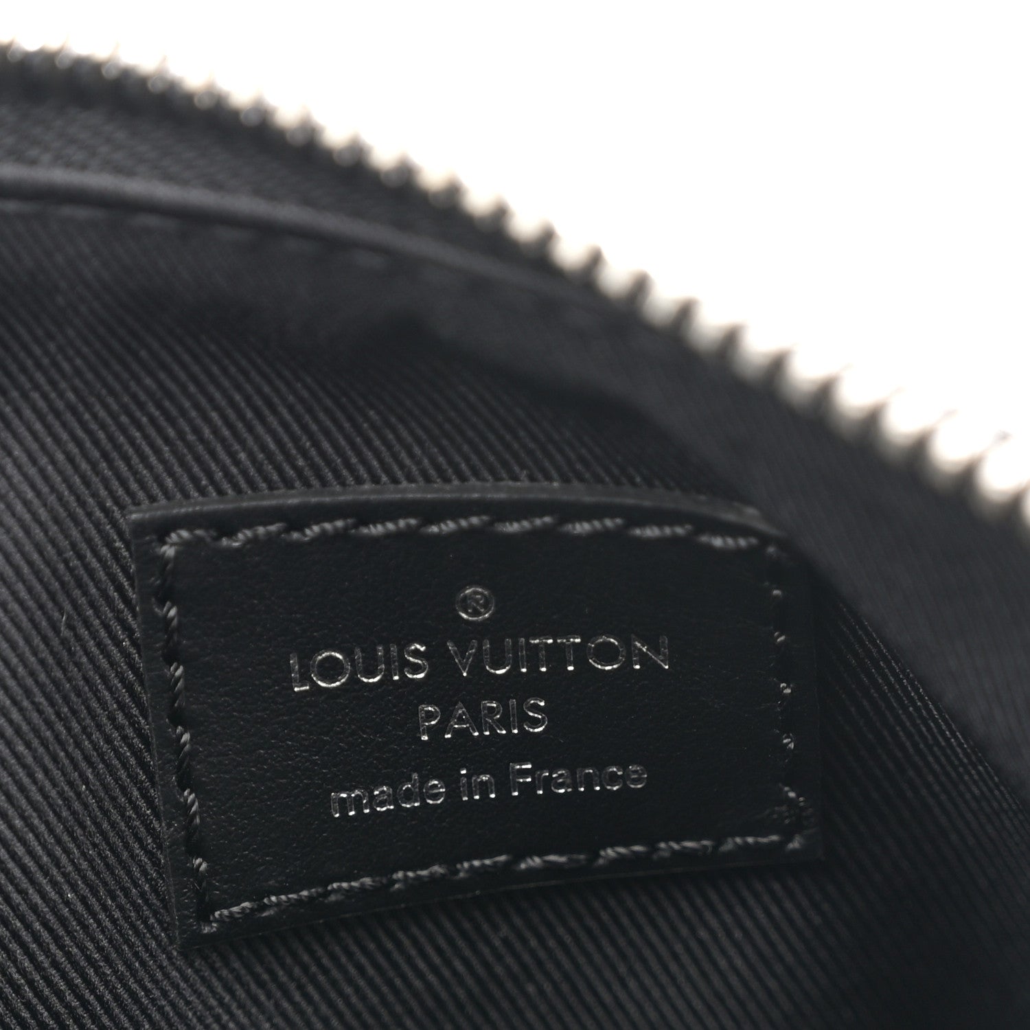 Reverse Monogram Eclipse Keepall XS Black