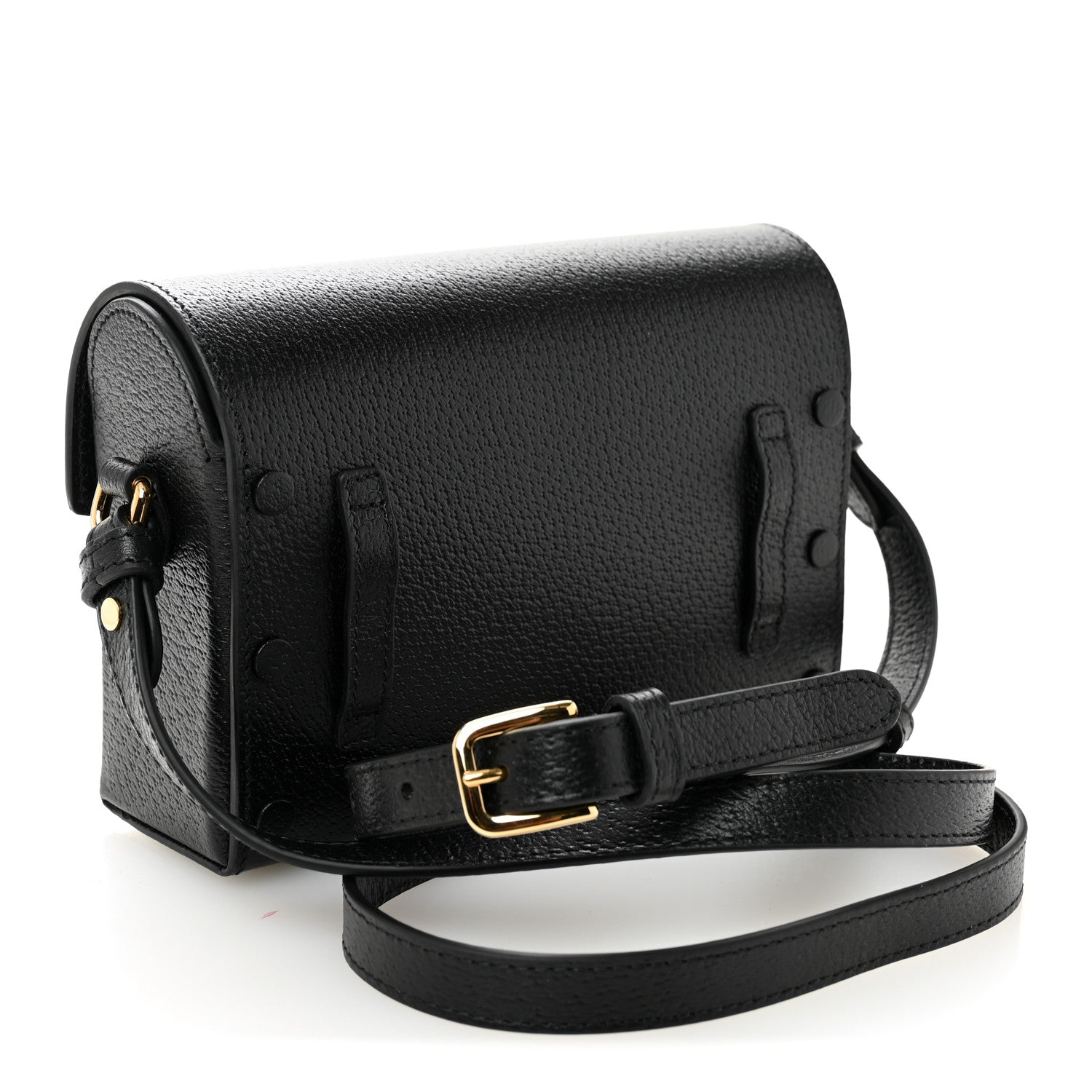 Calfskin Horsebit 1955 Shoulder Bag Black