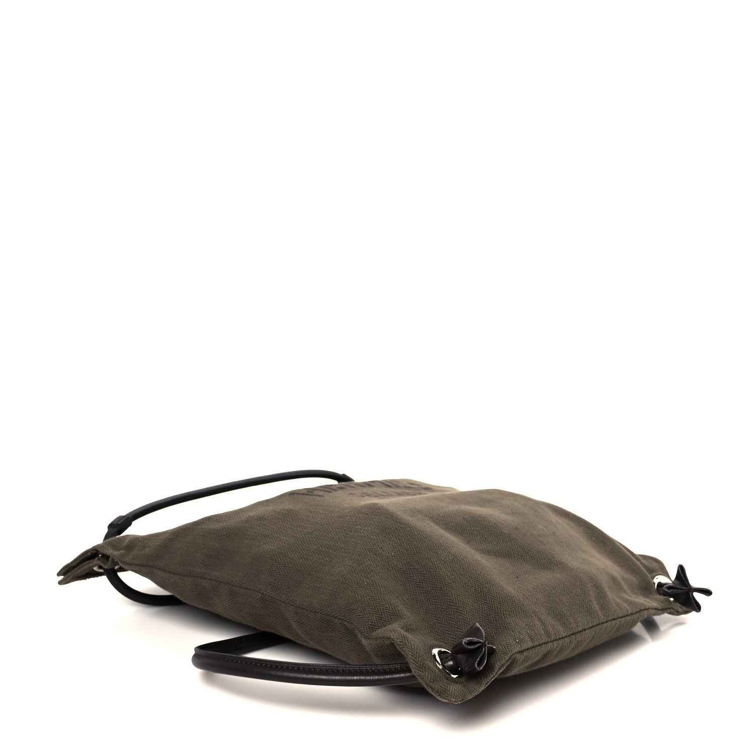 Herringbone Canvas Swift Maline Bag Kaki Ebene