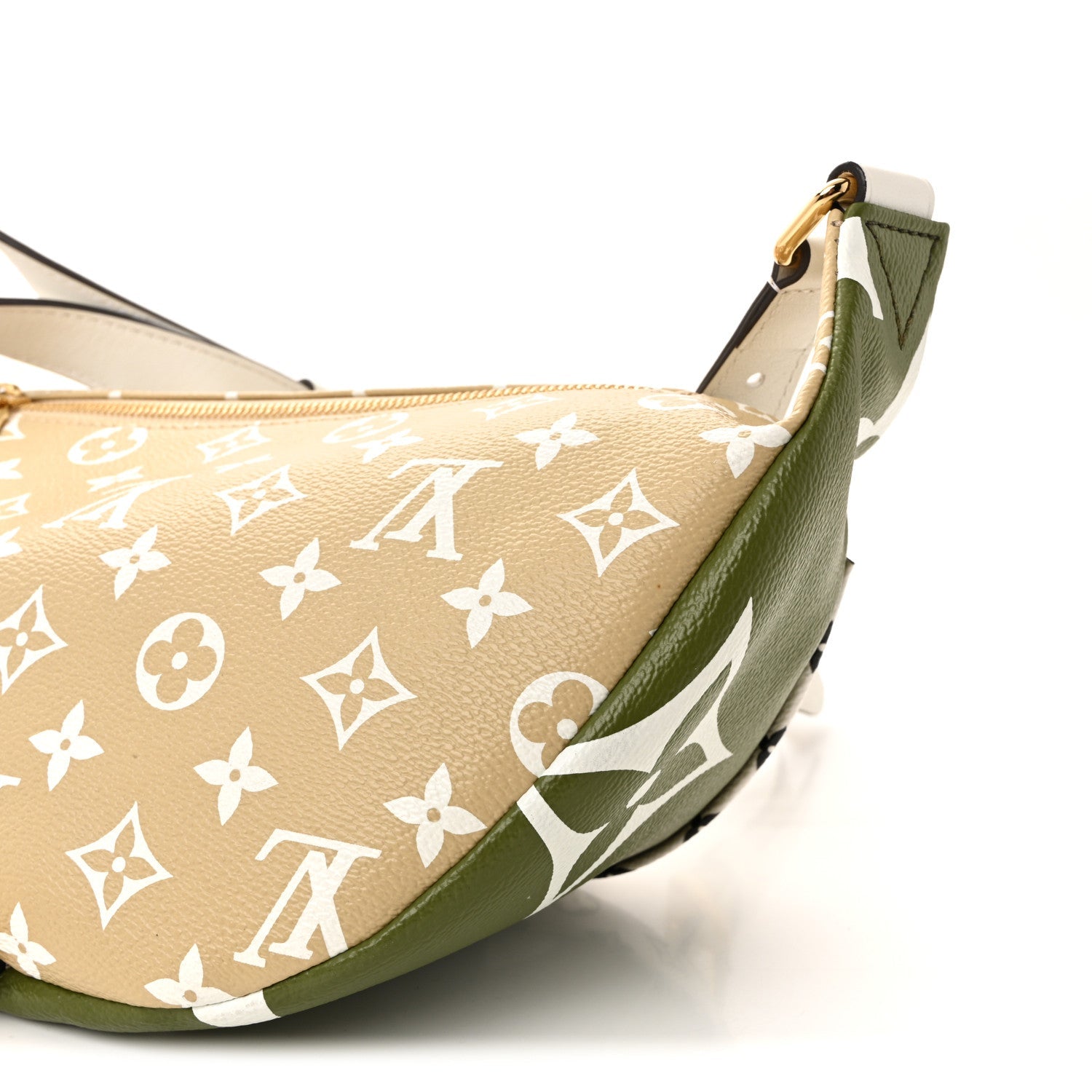 Monogram Giant Bumbag Kaki Beige