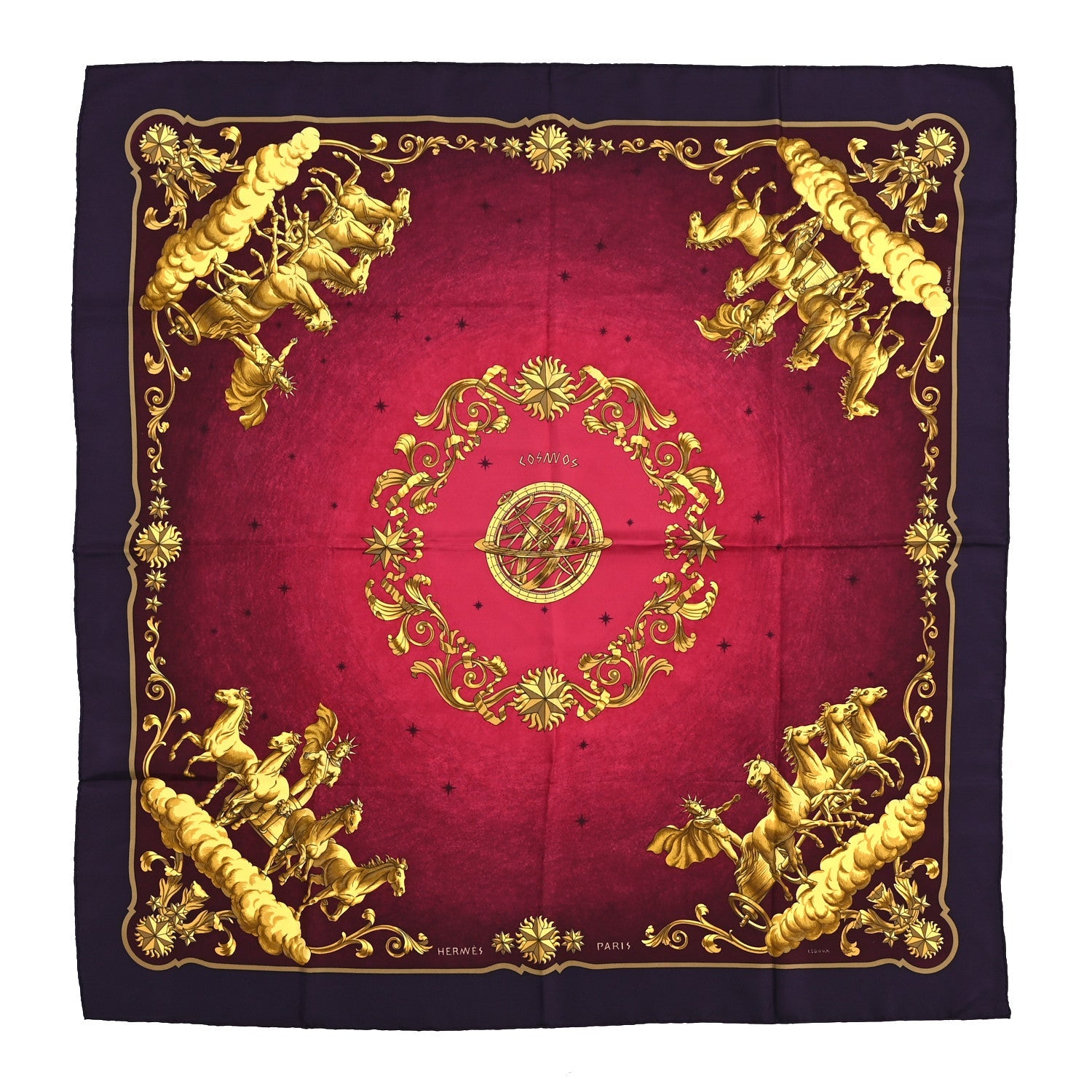 Silk Cosmos Scarf 90