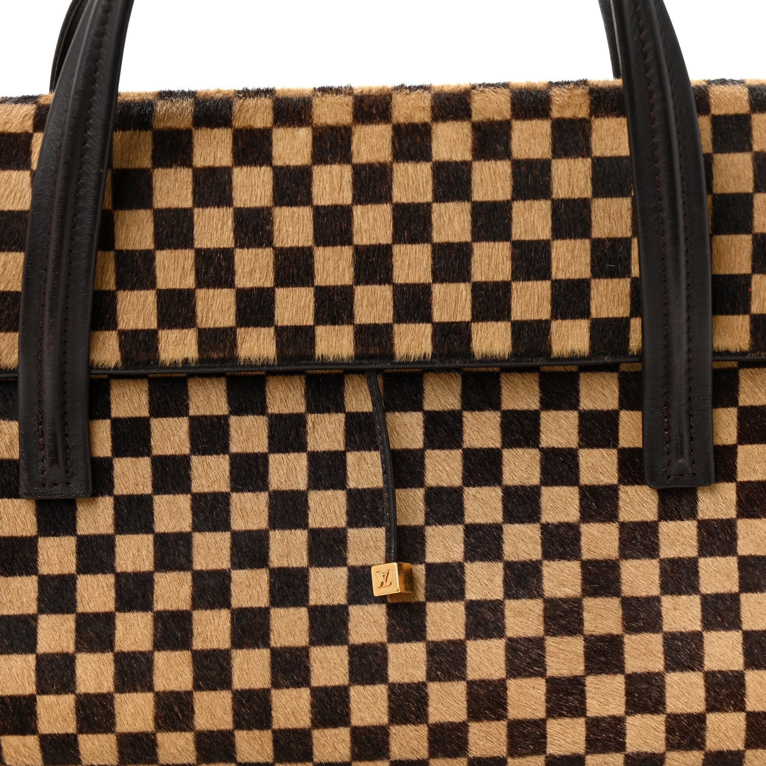 Damier Calf Hair Sauvage Lionne