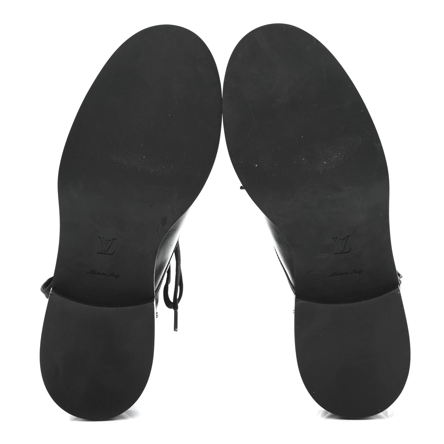 Calfskin Wonderland Flat Ranger Boots 37 Black