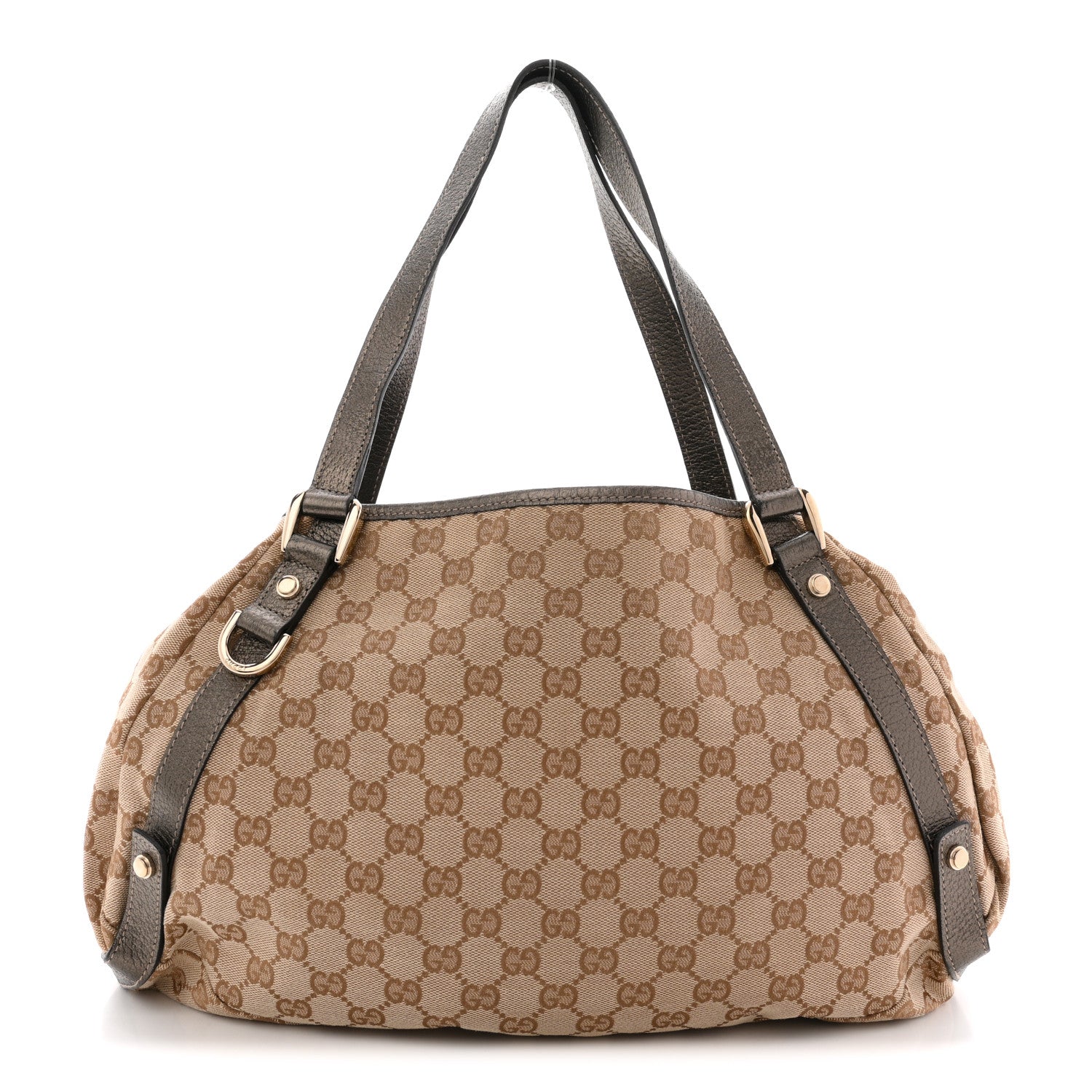 Monogram Medium Abbey Shoulder Bag Pewter