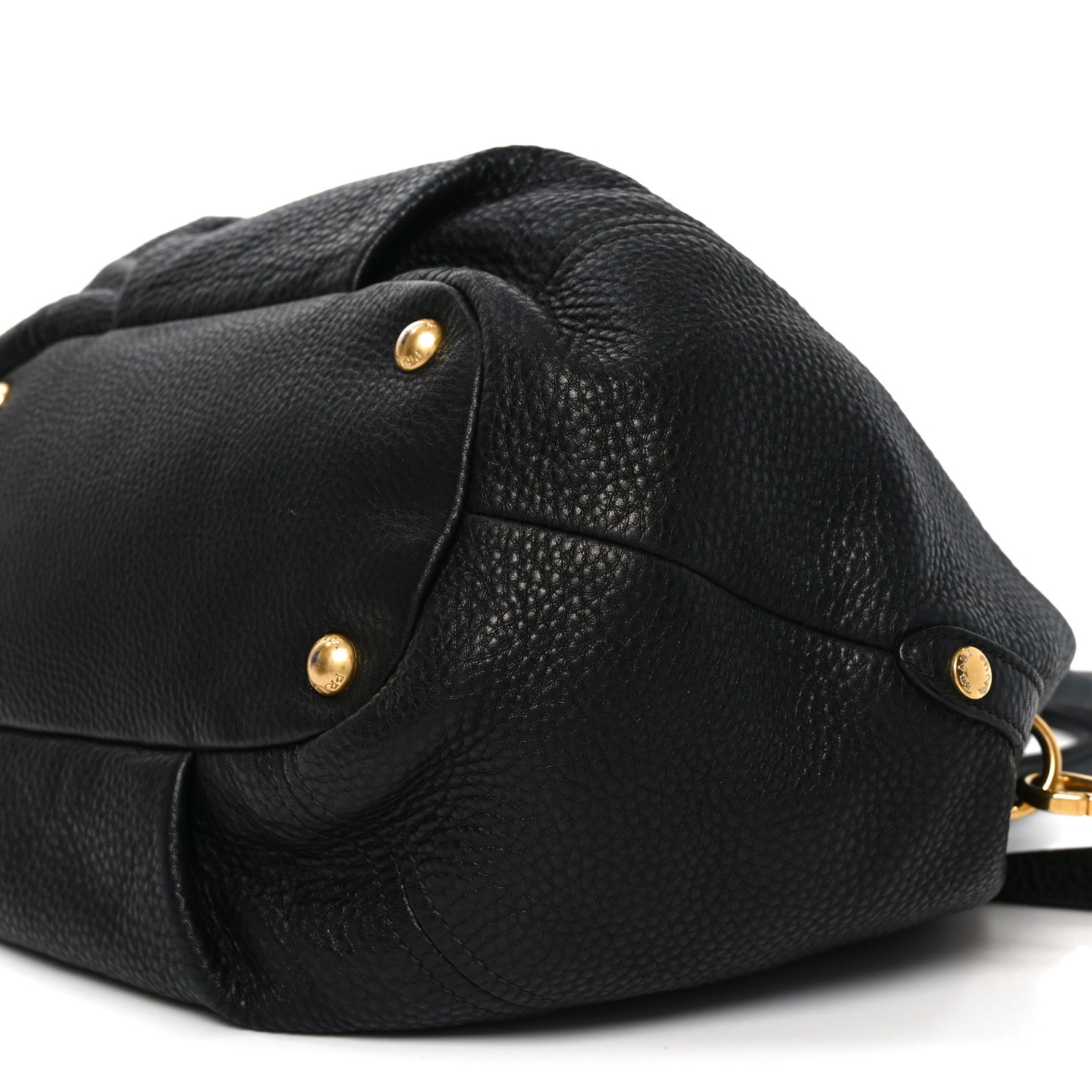 Vitello Daino Tote Black