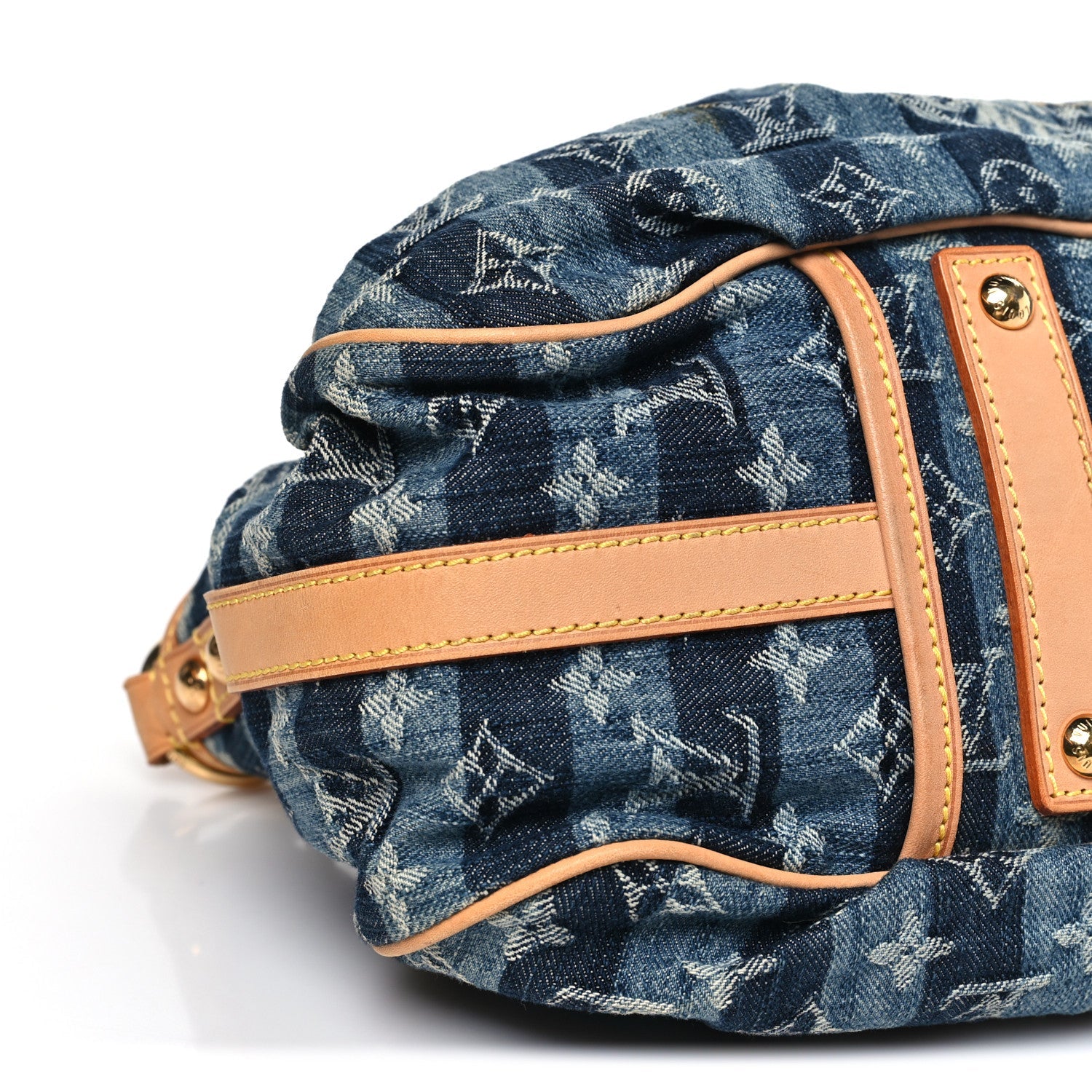 Denim Raye Porte Epaule MM