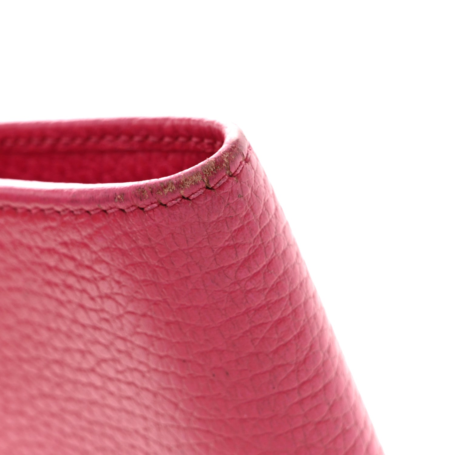 Dollar Calfskin GG Marmont Compact Wallet Box Pink