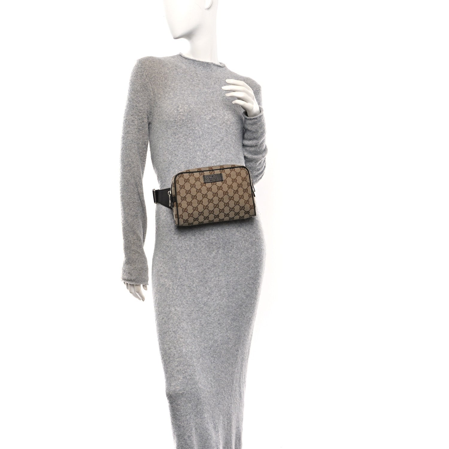 Monogram Belt Bag Dark Brown