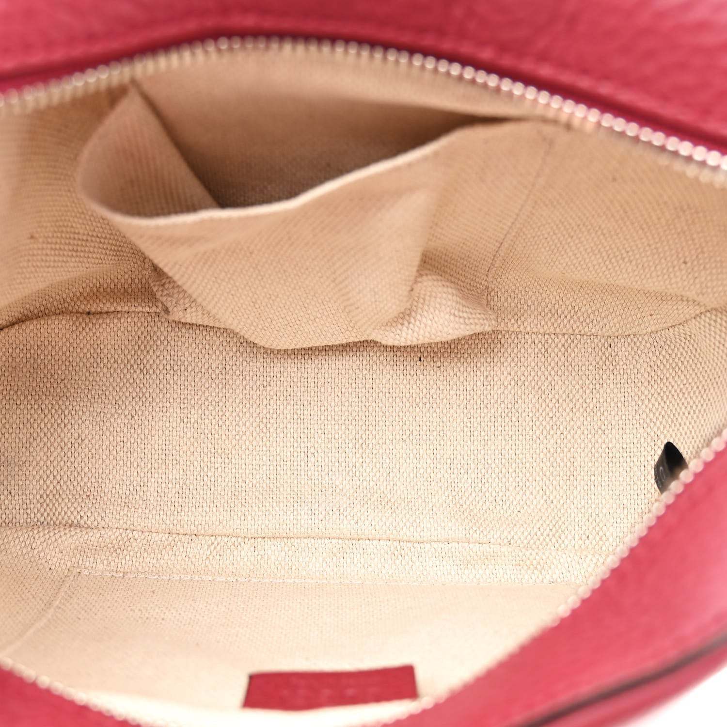 Pebbled Calfskin Studded Small Soho Disco Bag Soft Burgundy