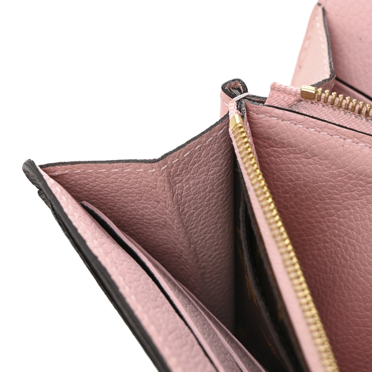 Monogram Pallas Wallet Rose Ballerine