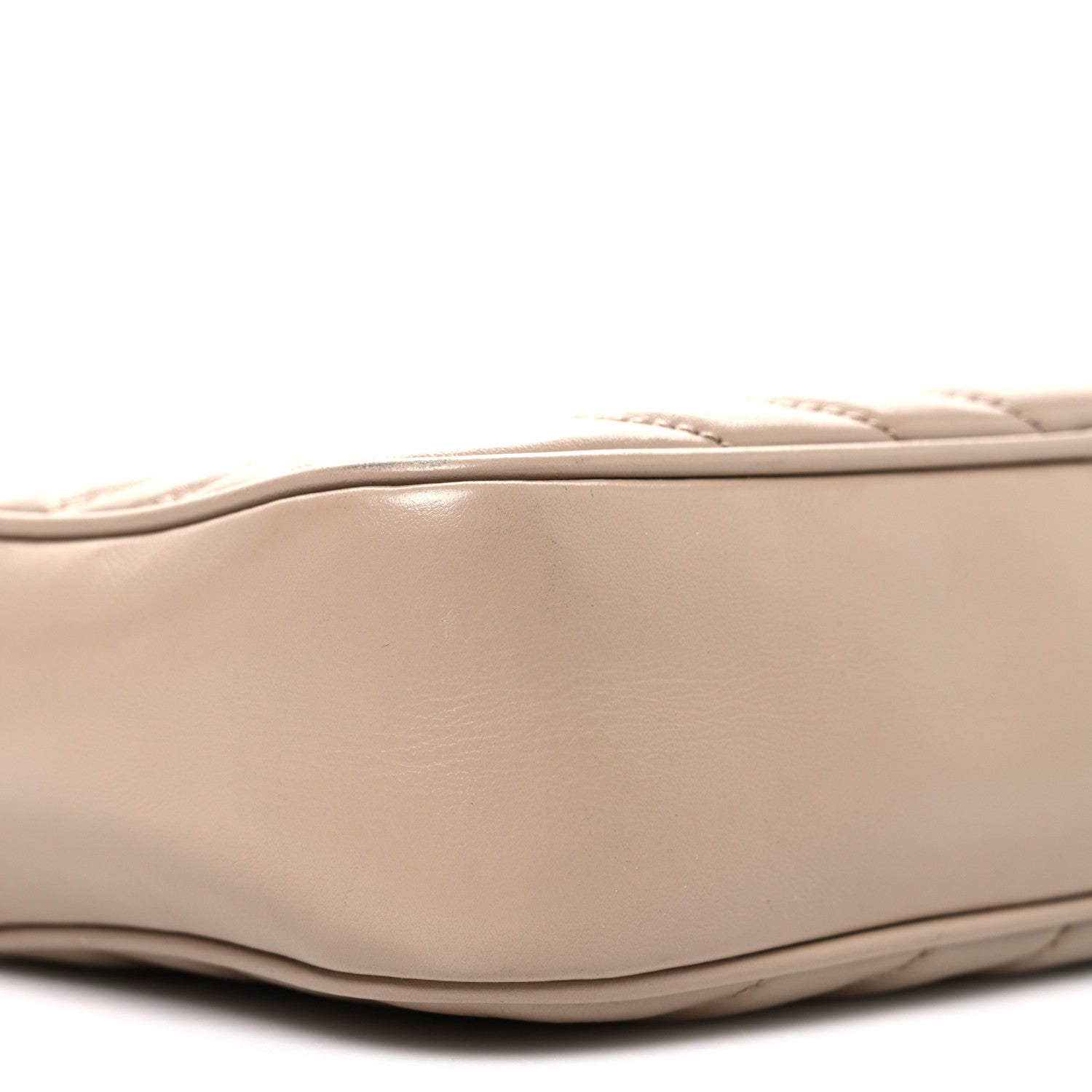 Calfskin Matelasse Monogram Lou Camera Bag Dark Beige