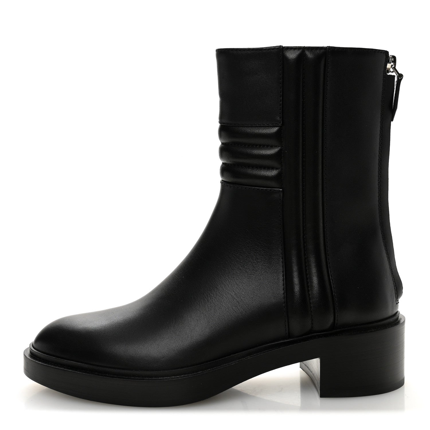 Calfskin Harper Ankle Boots 37.5 Black