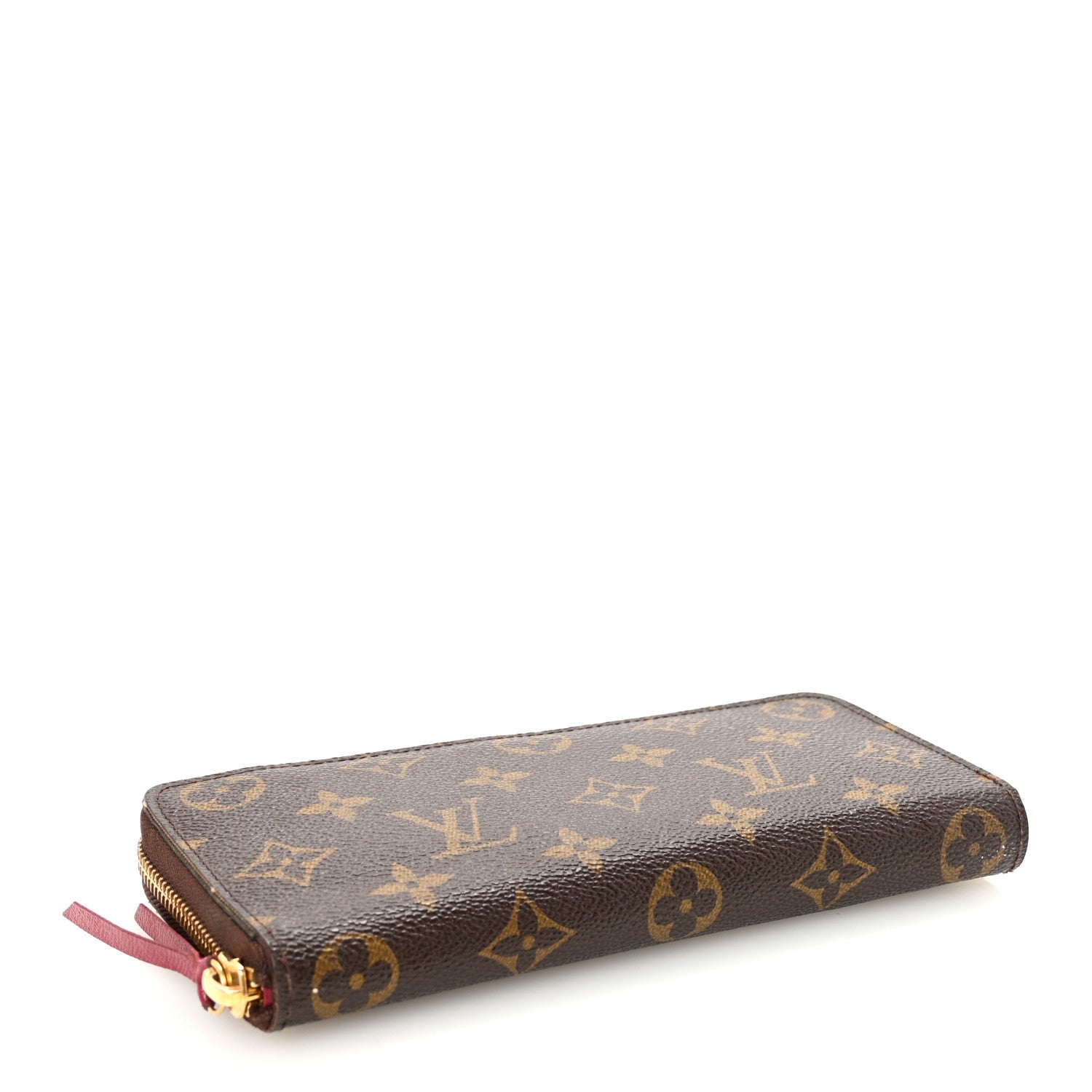 Monogram Clemence Wallet Fuchsia