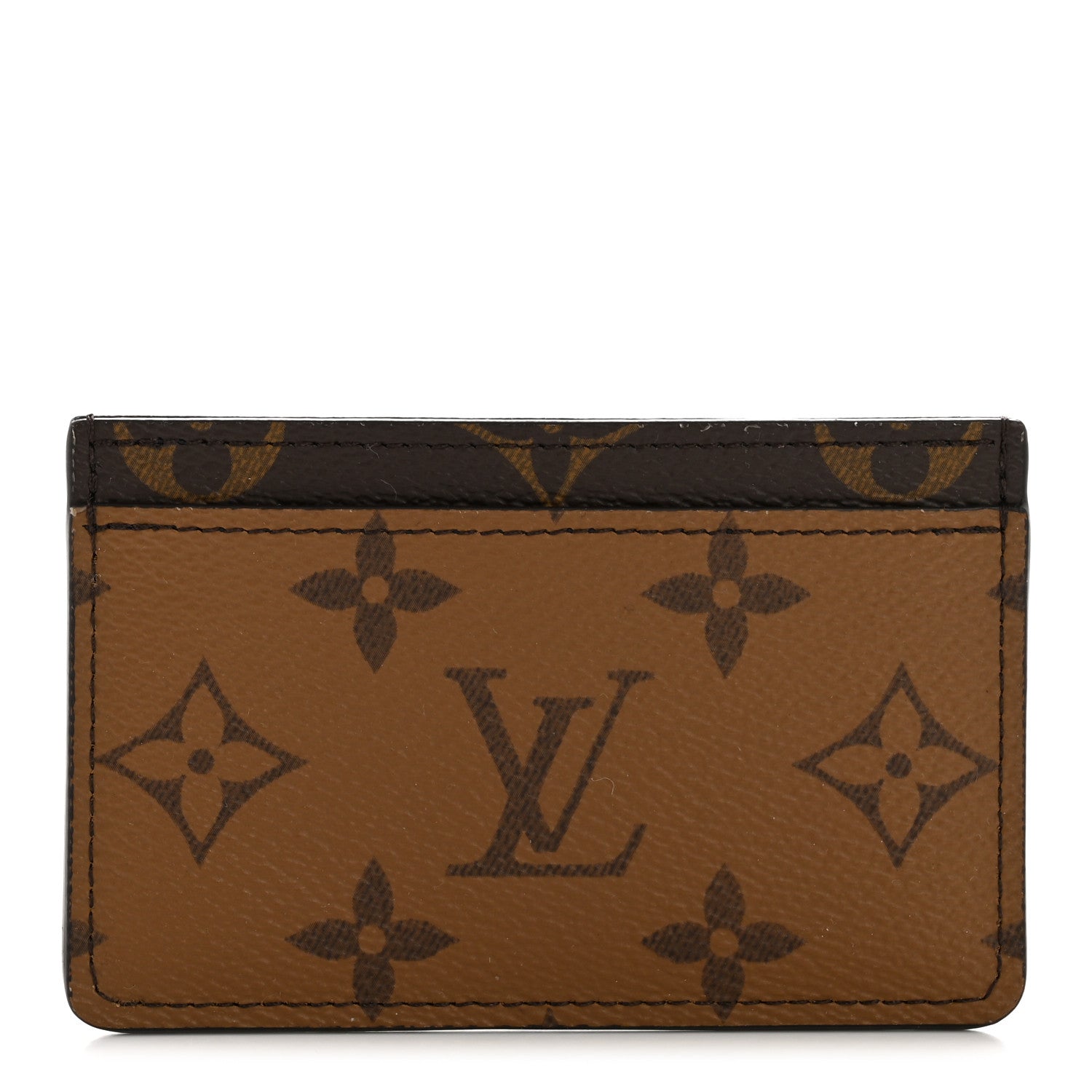Reverse Monogram Card Holder
