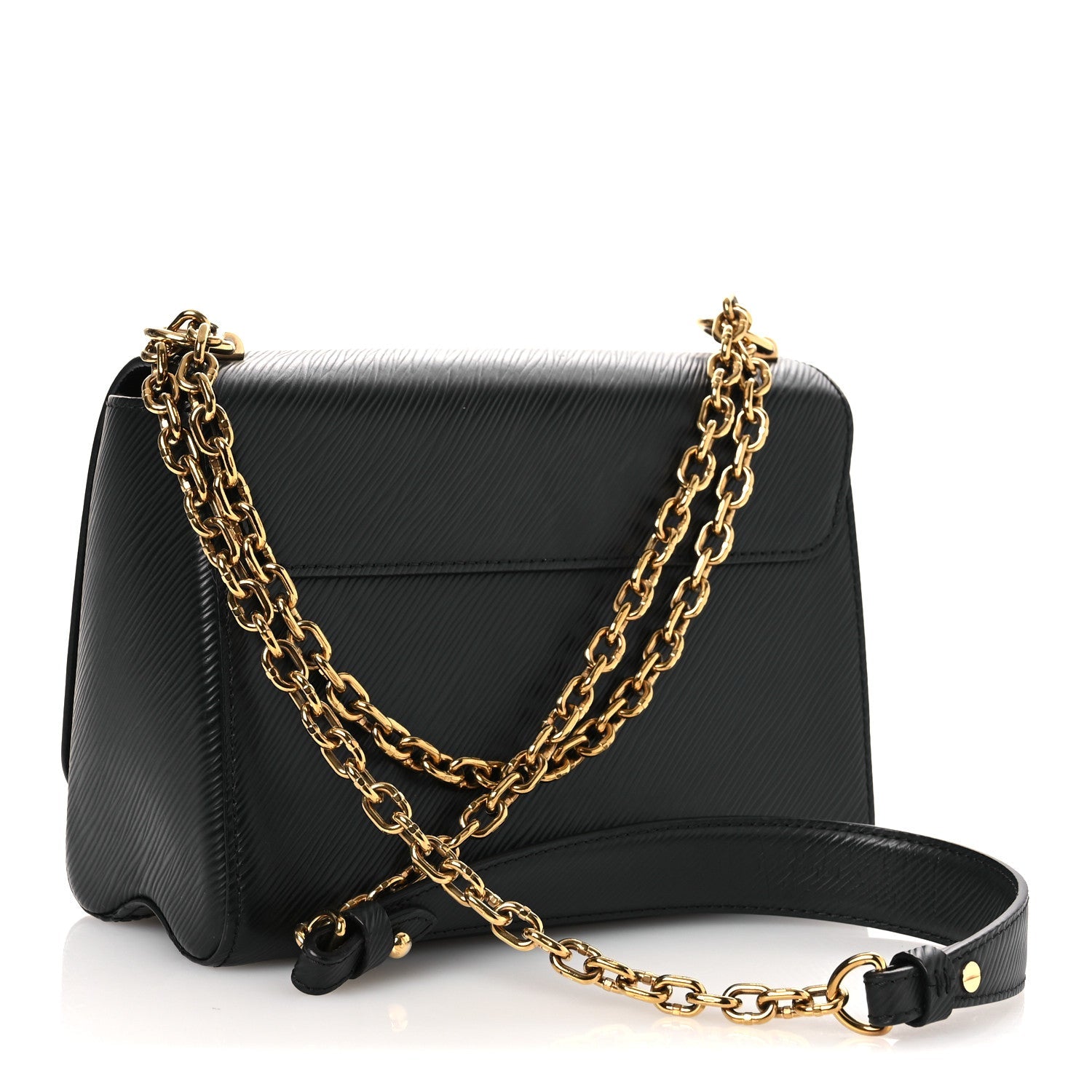 Epi Twist Shoulder Bag MM Black