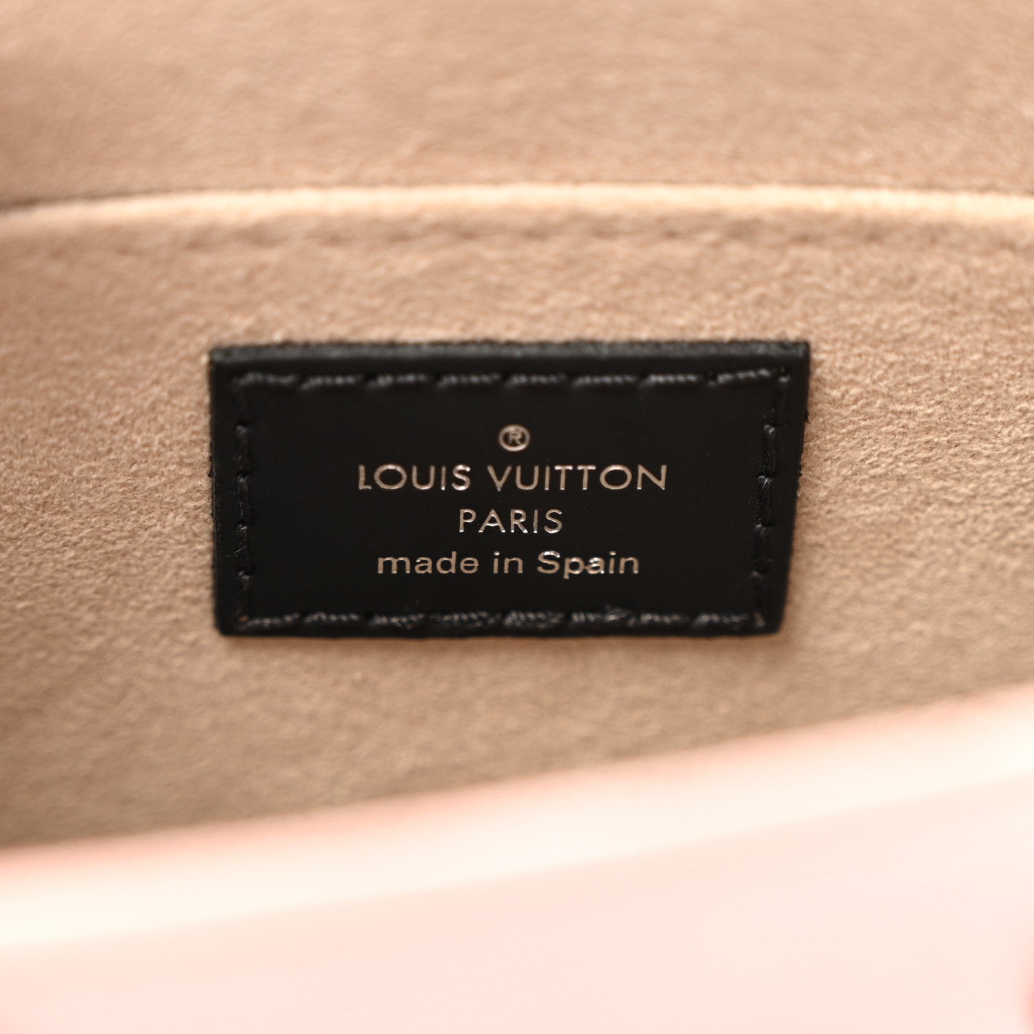 Epi Petit Sac Plat Rose Ballerine