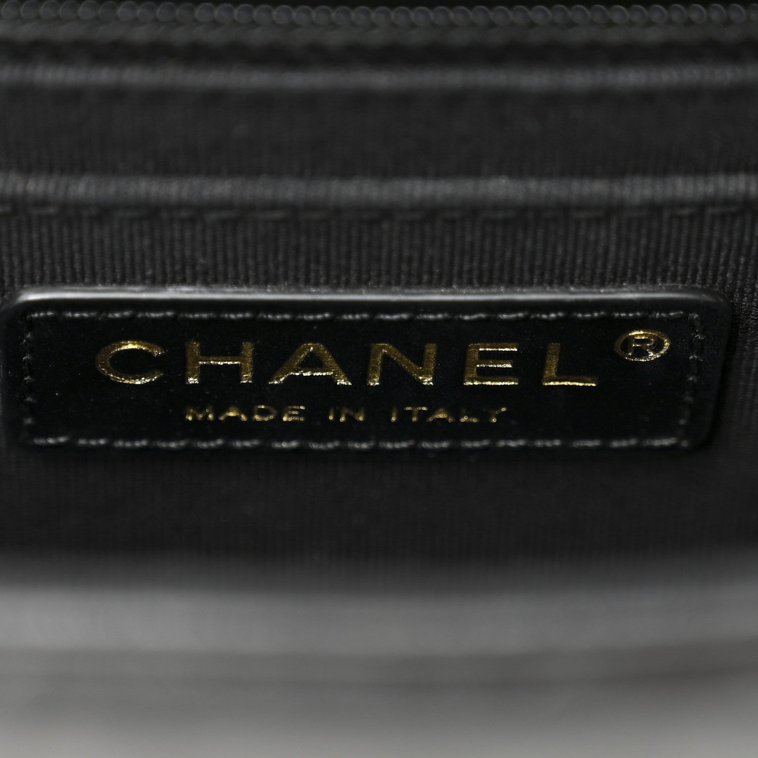 Aged Calfskin Quilted Double You Mini Flap Black