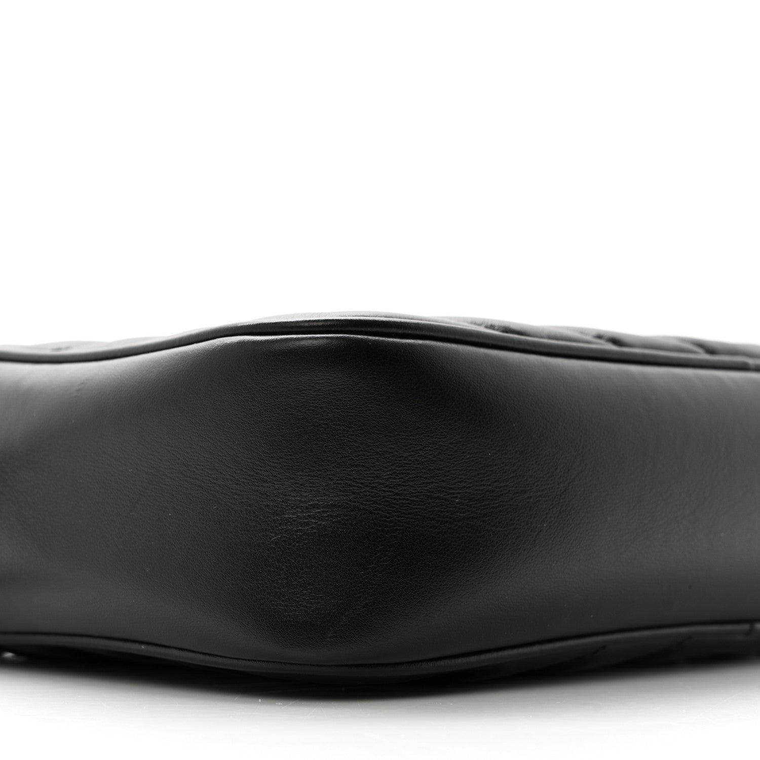 Calfskin Matelasse Monogram Monochrome Lou Camera Bag Black