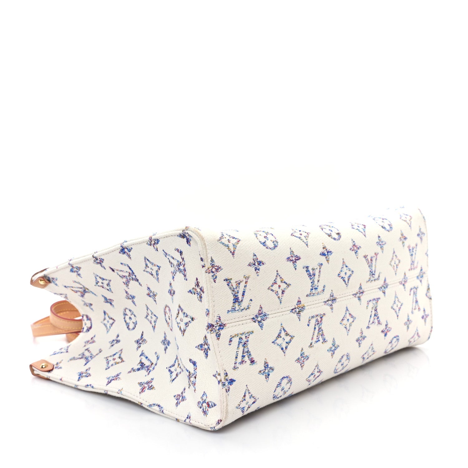Monogram Jacquard Nautical Onthego MM Multicolor Beige