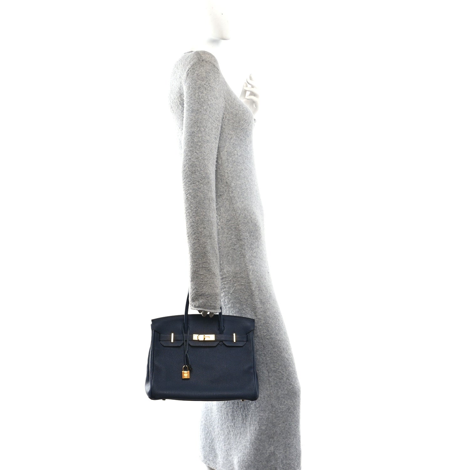 Togo Birkin 30 Bleu Nuit