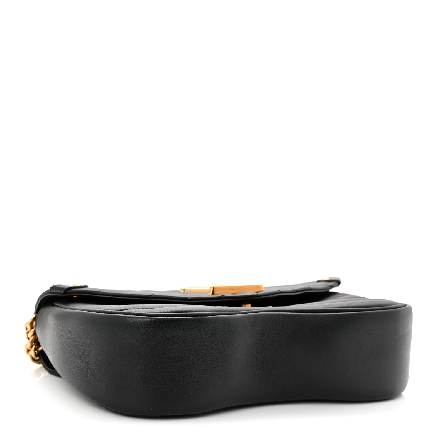Calfskin New Wave Chain PM Black
