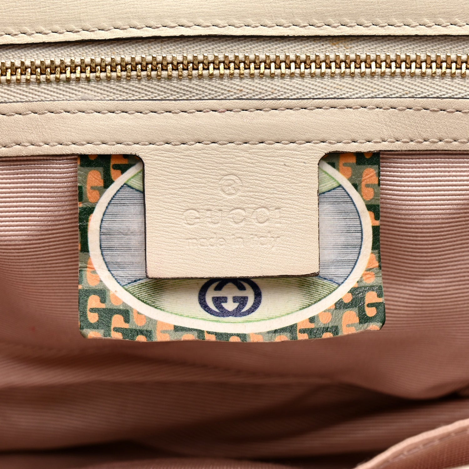 Vitello Palmellato Lux Crystal Medium Rajah Shoulder Bag Mystic White Multicolor