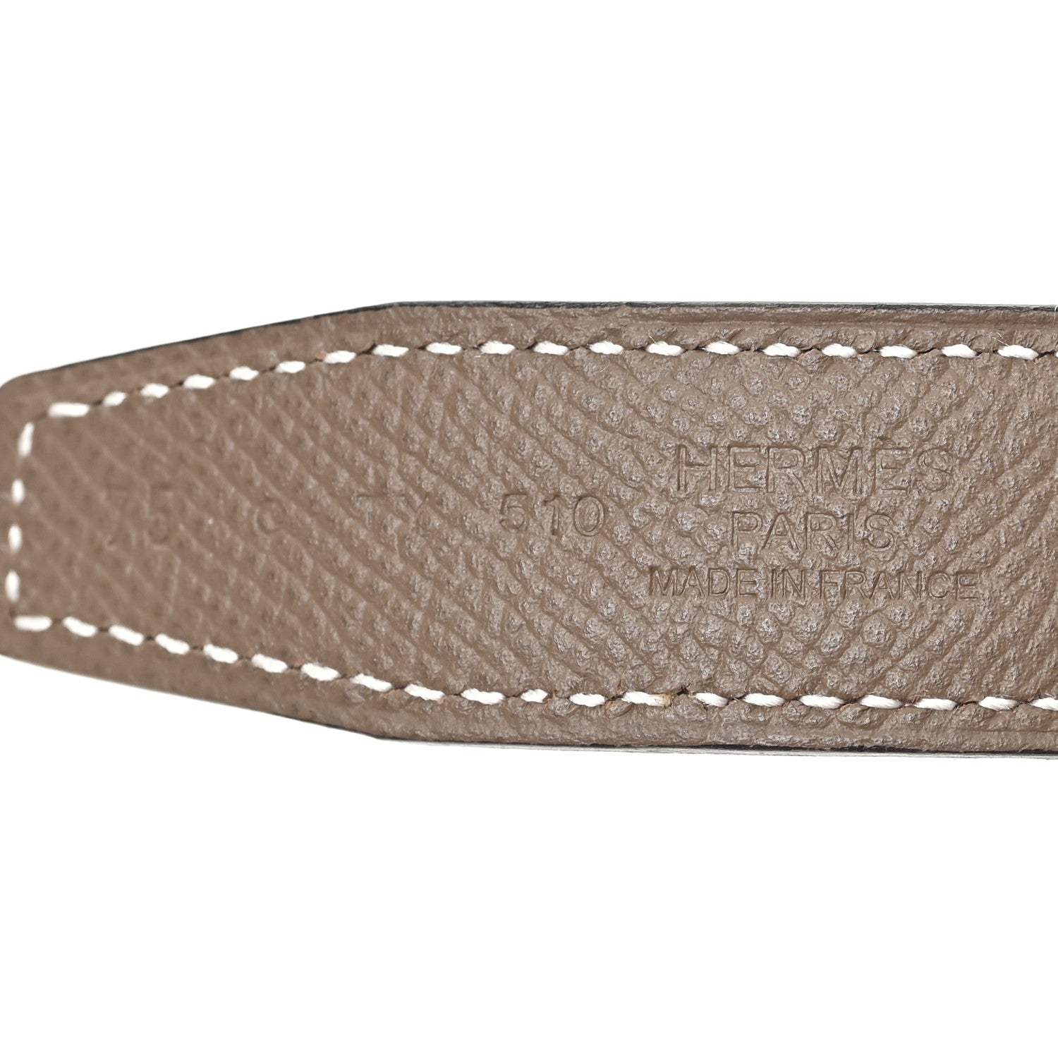 Swift Epsom 24mm Belt Strap 75 Rose Sakura Etoupe