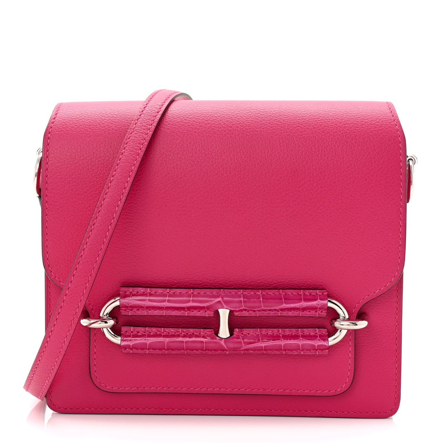 Evercolor Matte Alligator Mini Touch Sac Roulis Rose Mexico
