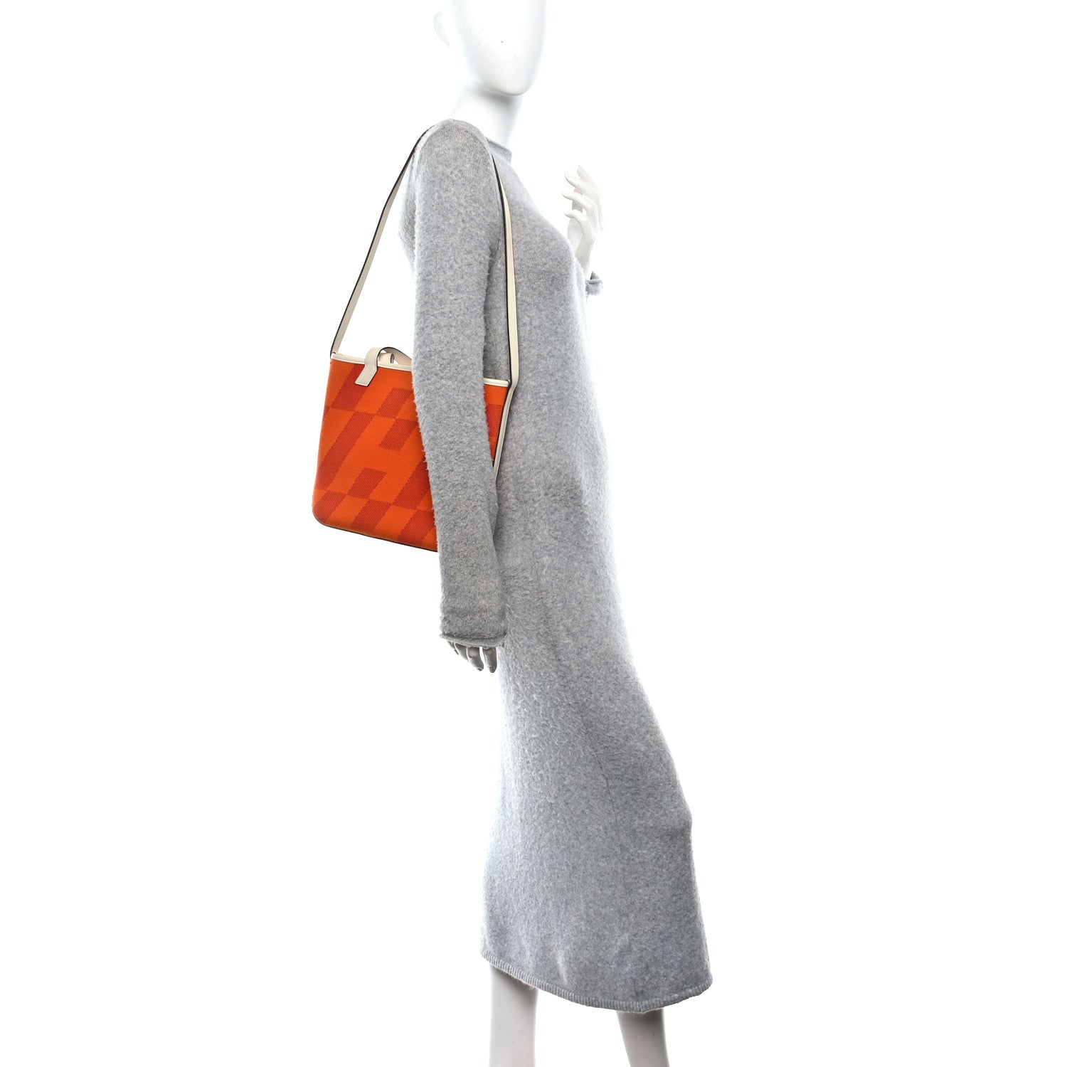 Swift Toile H Cabas H En Biais 27 Orange