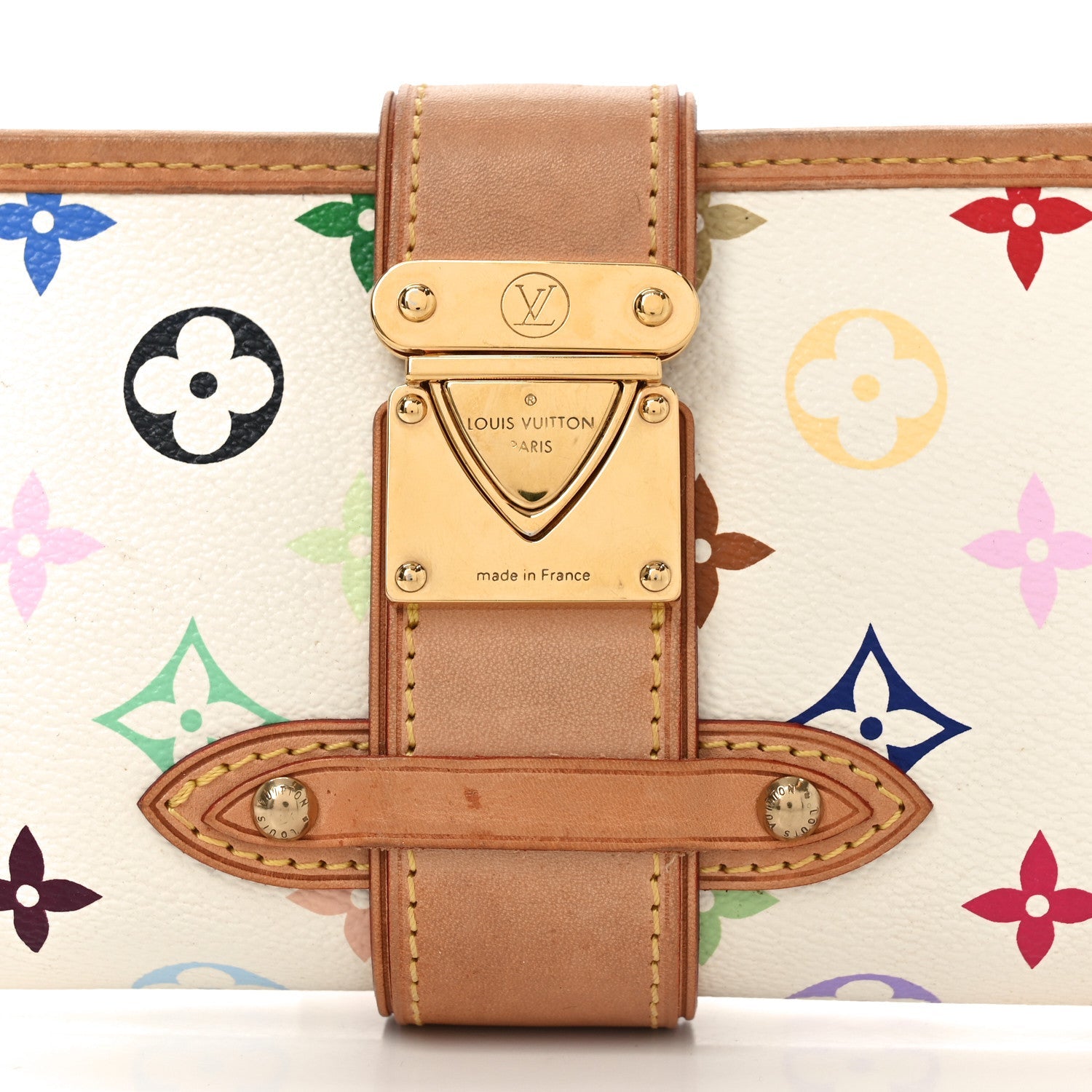 Monogram Multicolor Shirley White