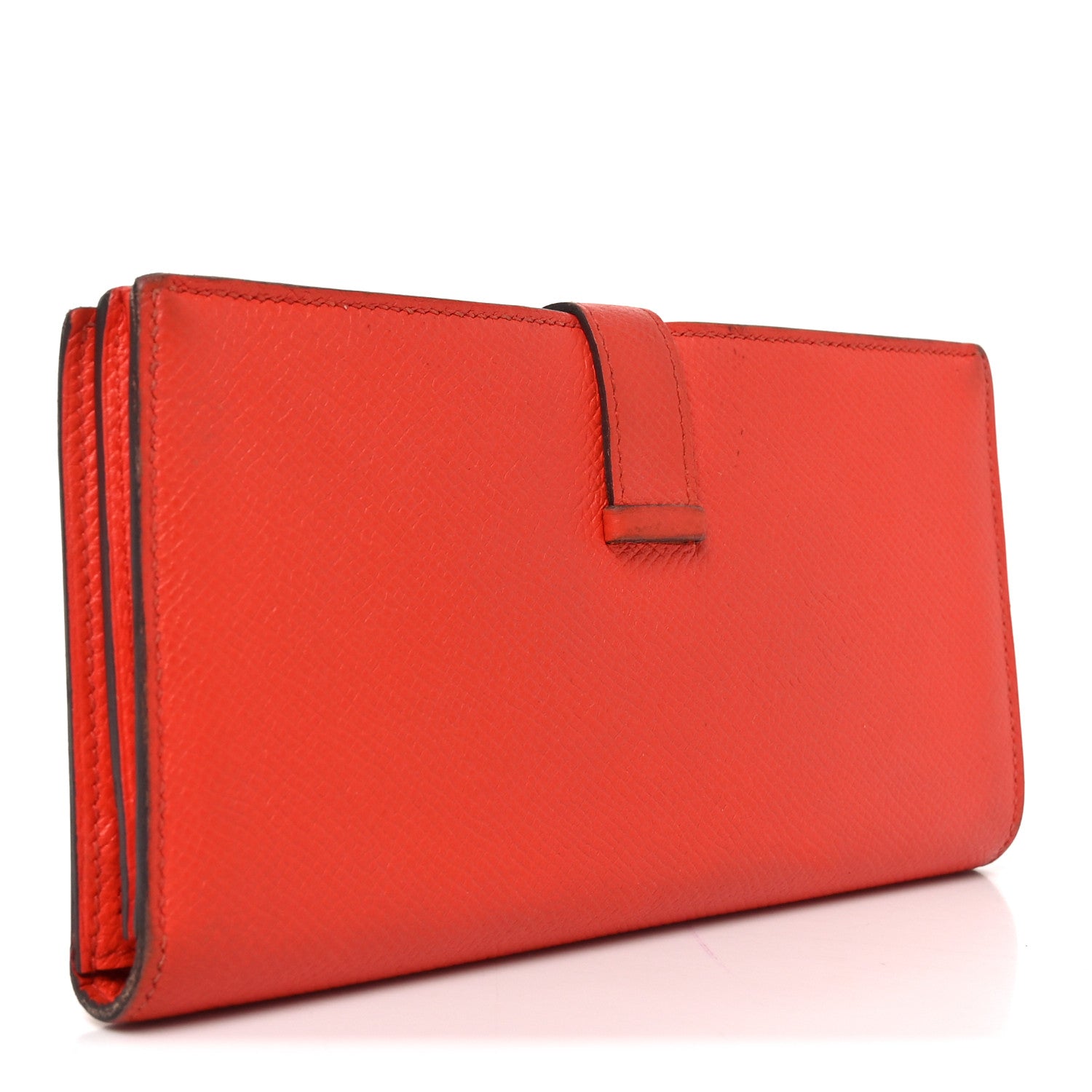 Epsom Bearn Gusset Wallet Orange Poppy