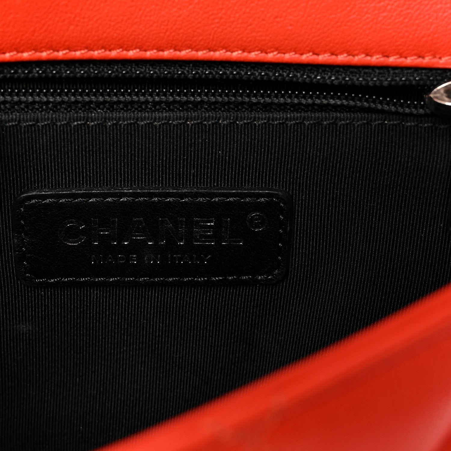 Lambskin Plexiglass Quilted Small Cuba Color Flap Red Multicolor