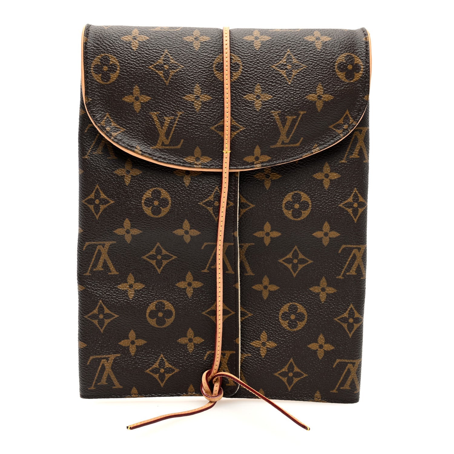 Monogram Jewelry Roll Pouch