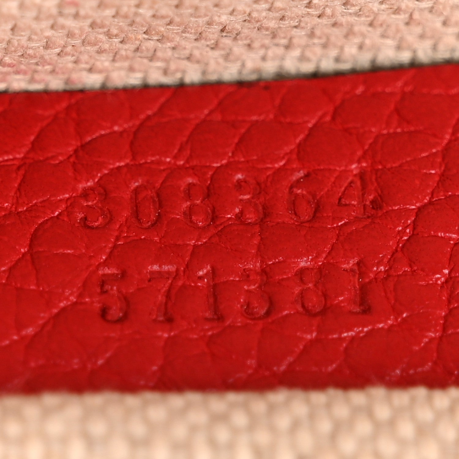 Pebbled Calfskin Small Soho Disco Bag Tabasco Red