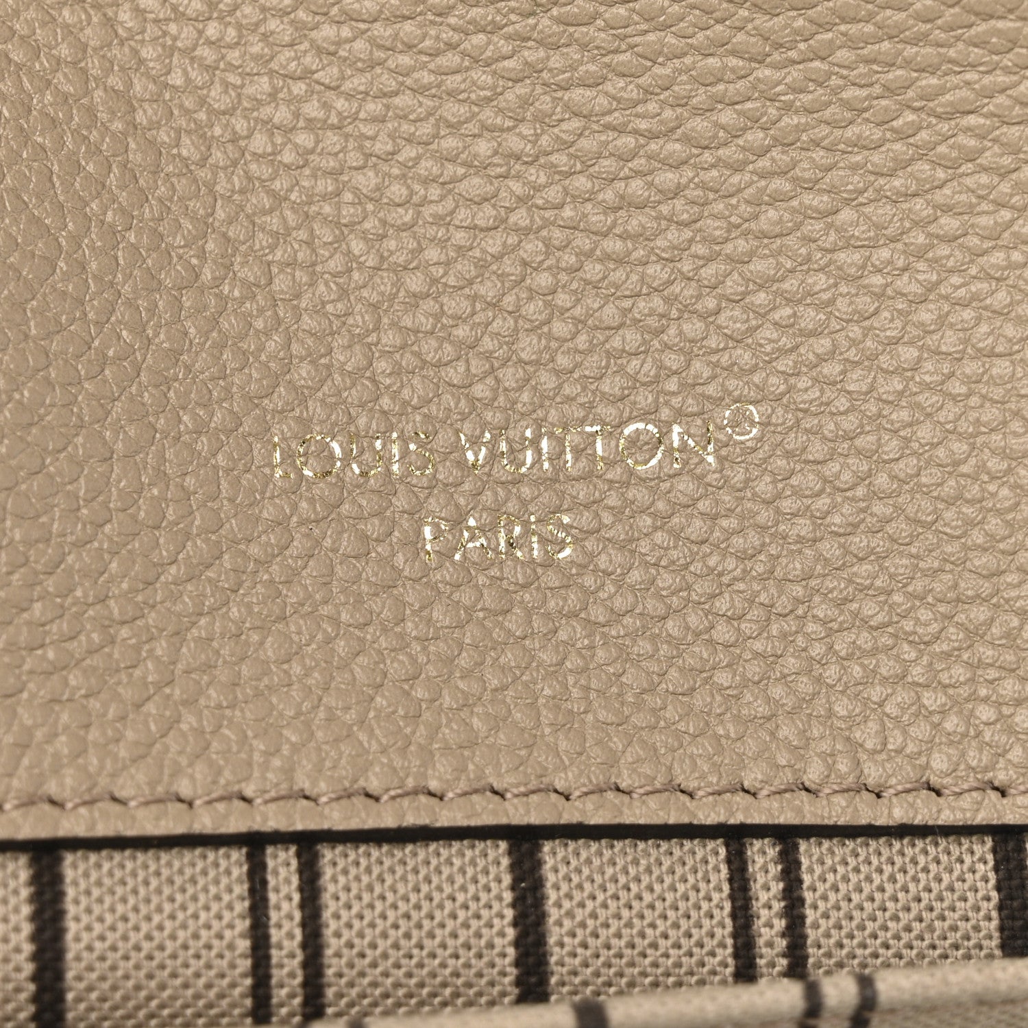 Empreinte Pochette Metis Tourterelle
