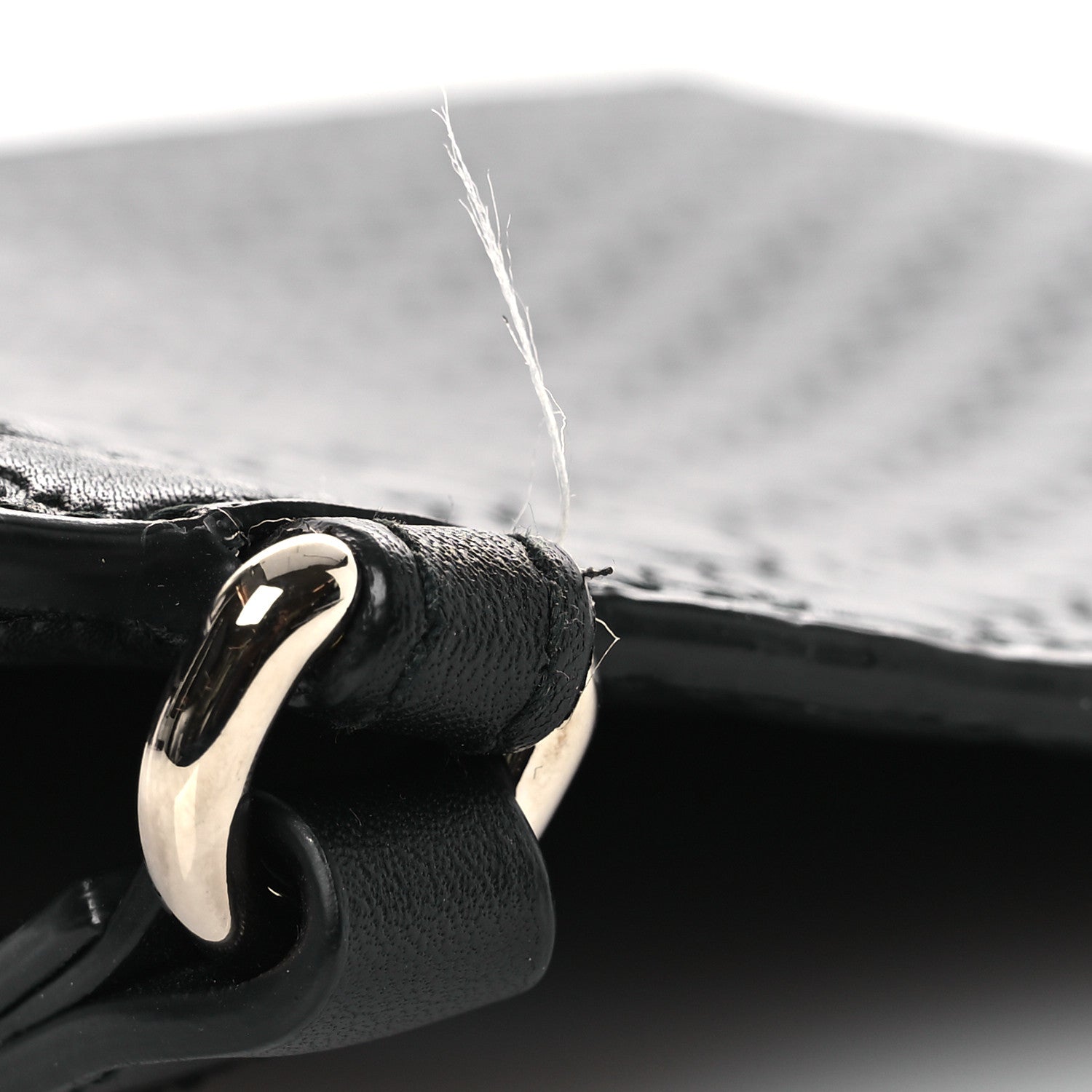 Microguccissima Clutch Black