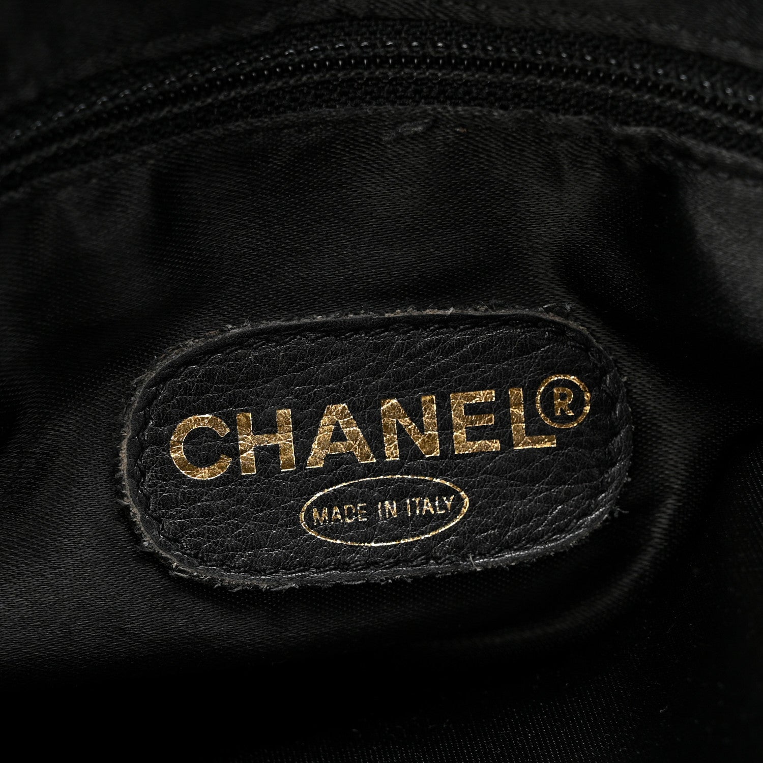 Lambskin CC Shoulder Bag Black