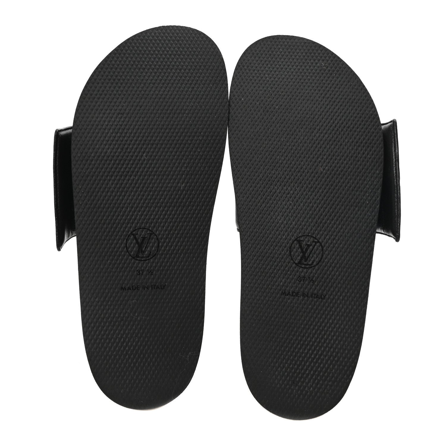 Calfskin Womens Pool Pillow Sunset Mules 37.5 Black